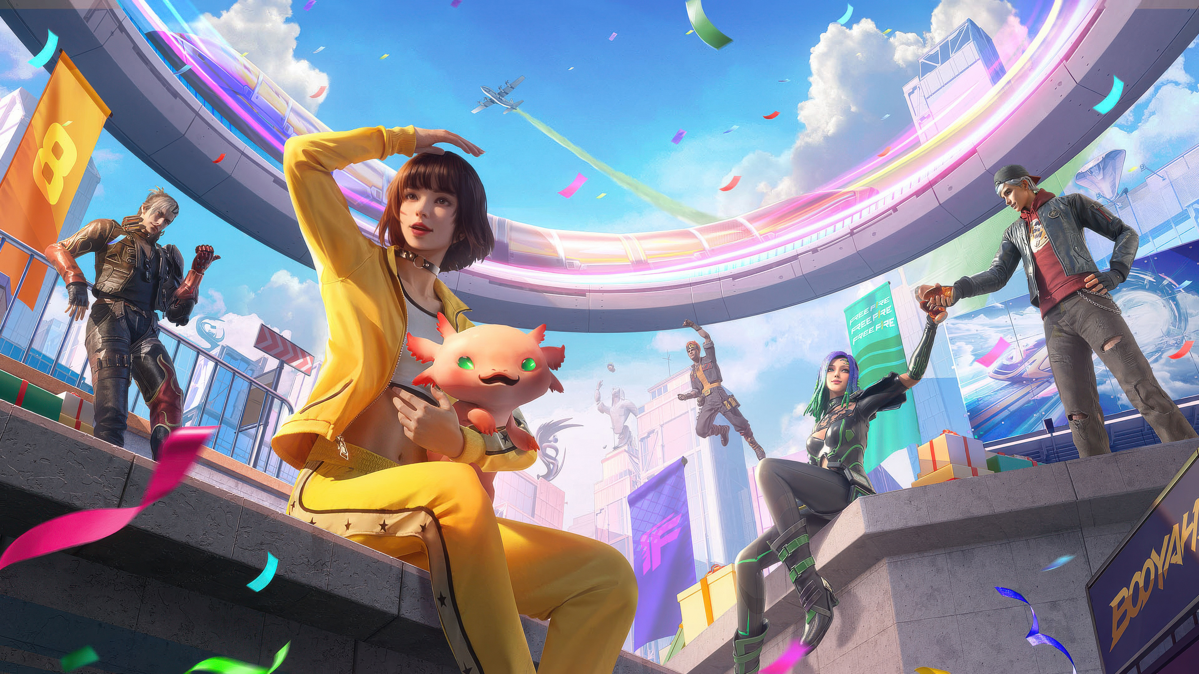 Garena Free Fire 2025 Wallpaper, HD Games Wallpaper, 4k Wallpaper, Image, Background, Photos and Picture