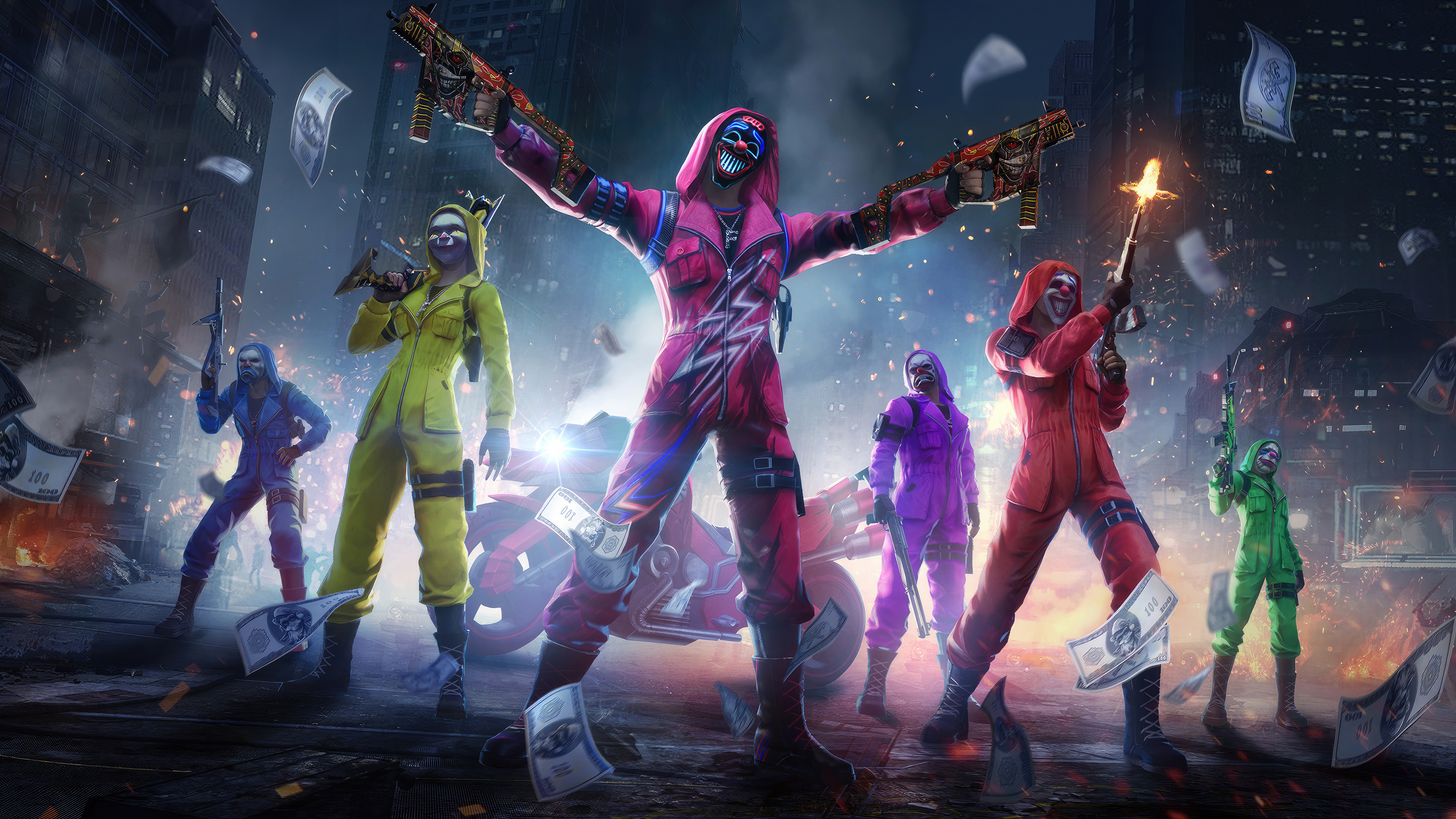 Garena Free Fire MAX Game 4K Wallpaper