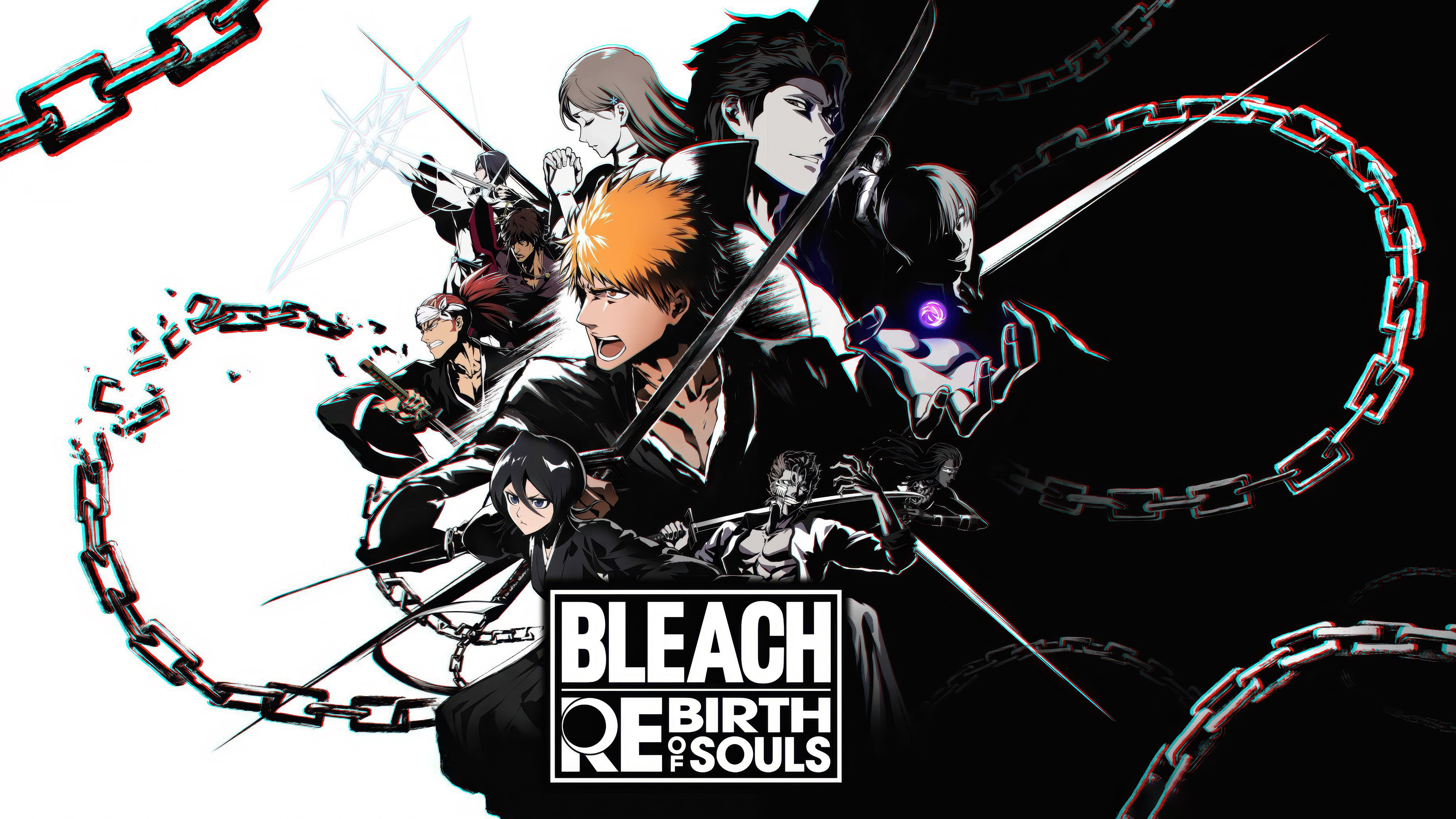 Bleach Rebirth of Souls Wallpaper 4K, Key Art, 2025 Games, 5K