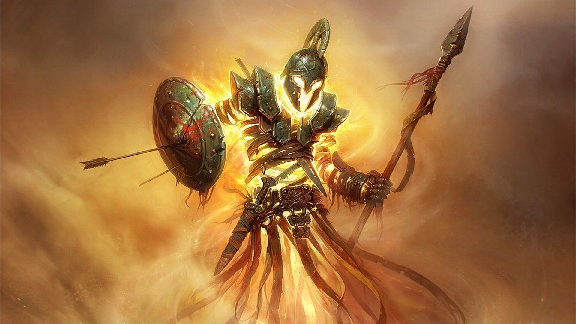 Knight Background Wallpaper 17397