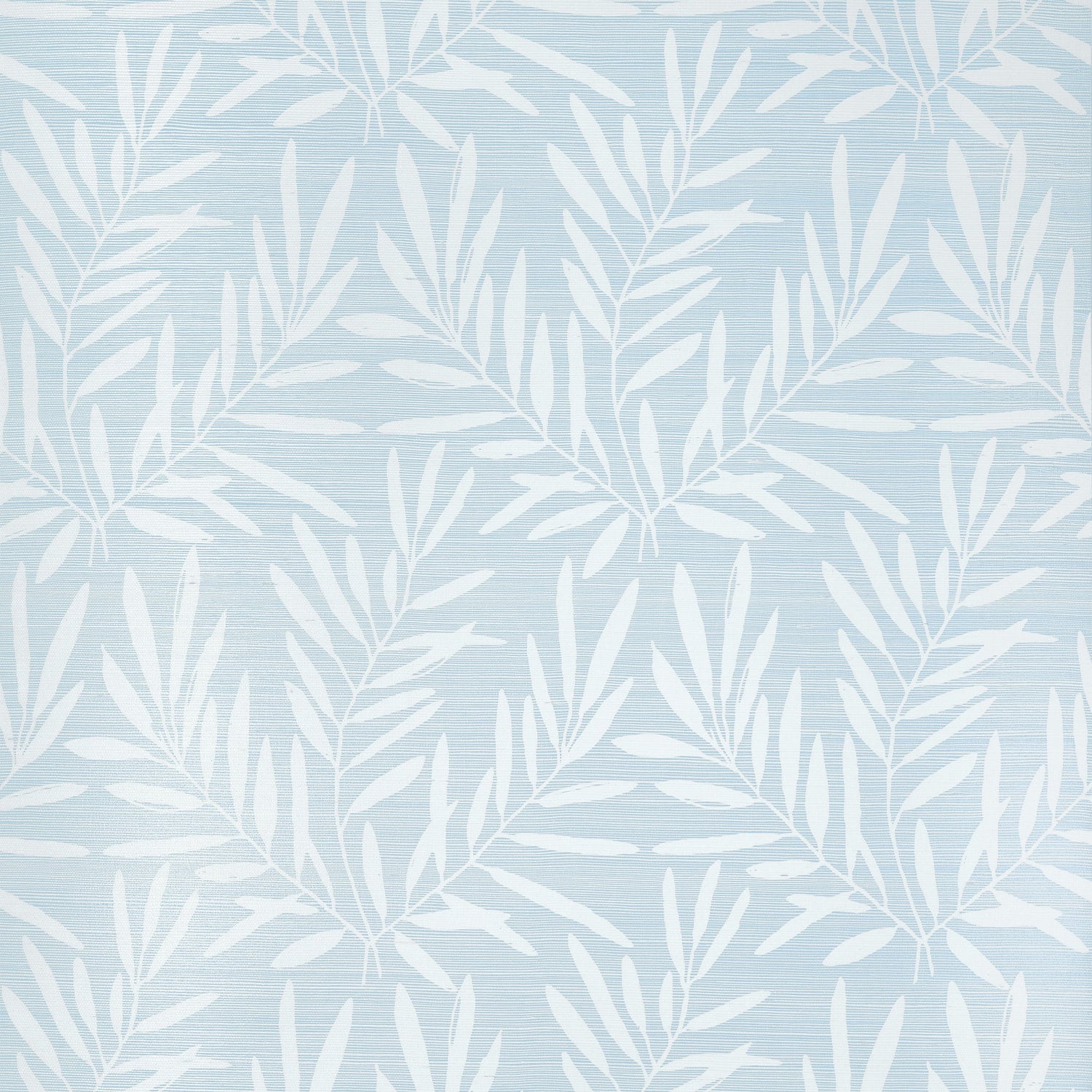 Summer Leaves Light Blue T15804 Wallpaper by Thibaut To Go