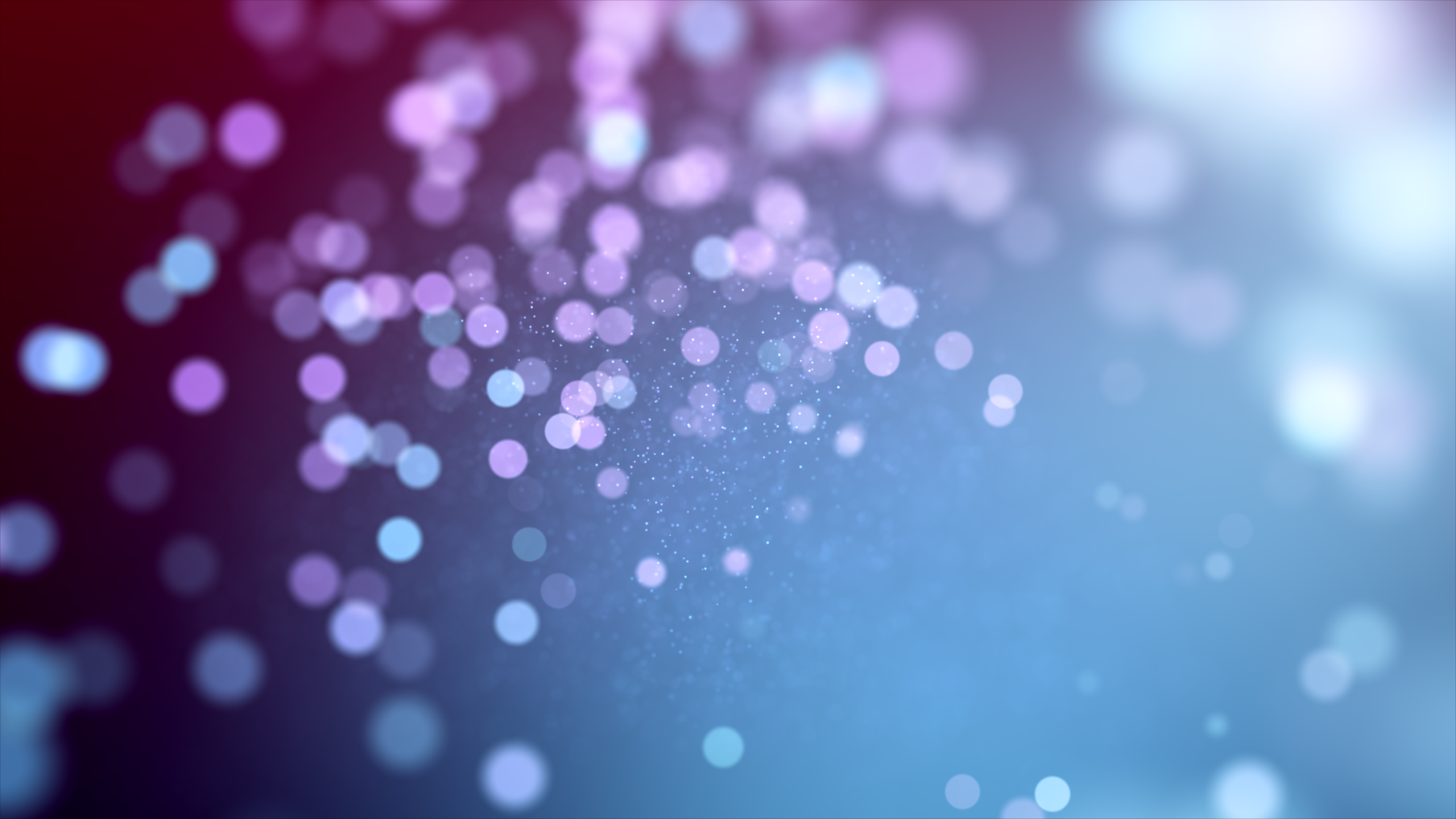 Lights Bokeh Wallpaper 4K, Circles, Blur background, Blue