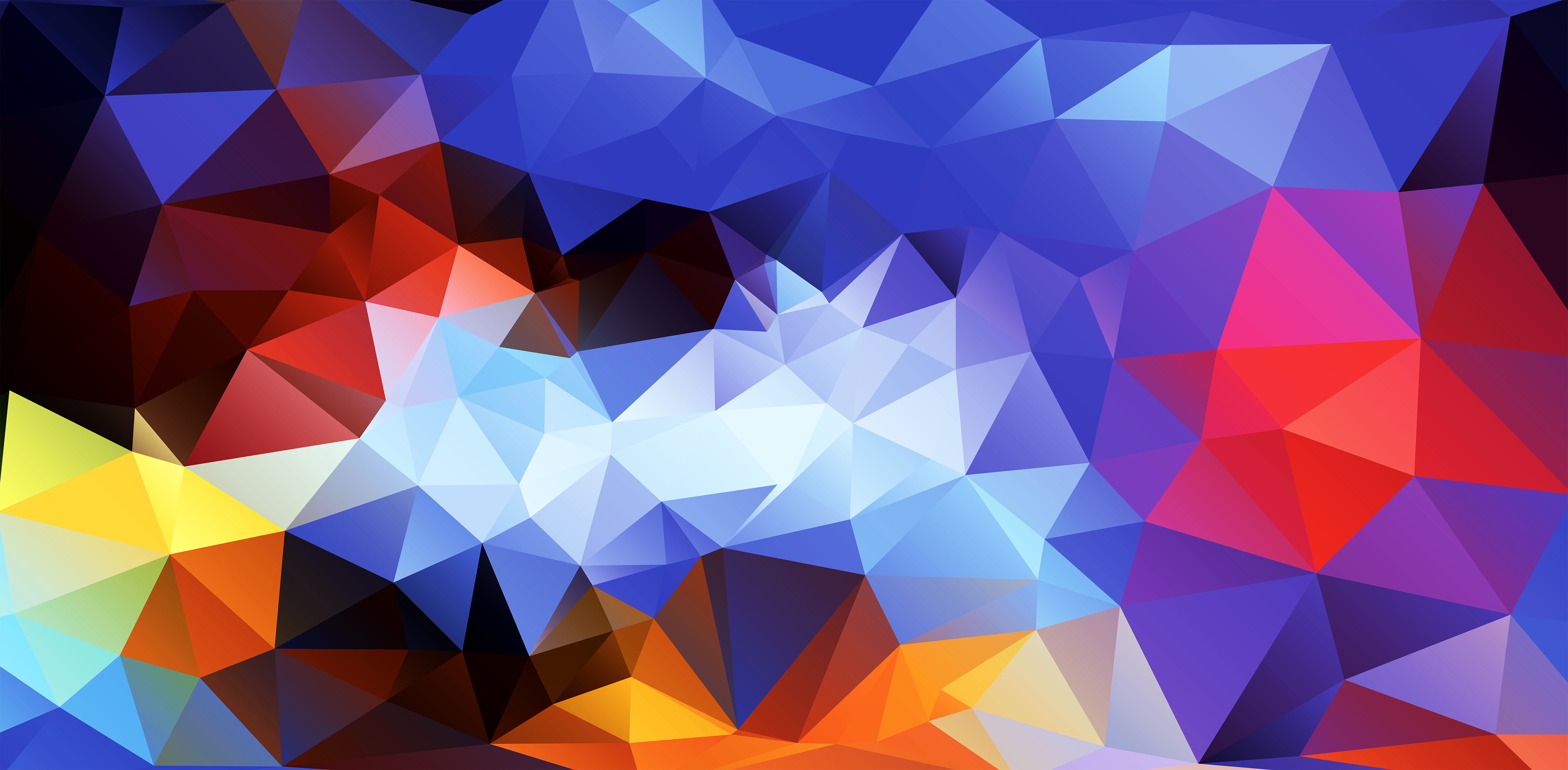 Wallpaper light, line, pattern, color, the volume, face, triangle for mobile and desktop, section абстракции, resolution 4169x2048