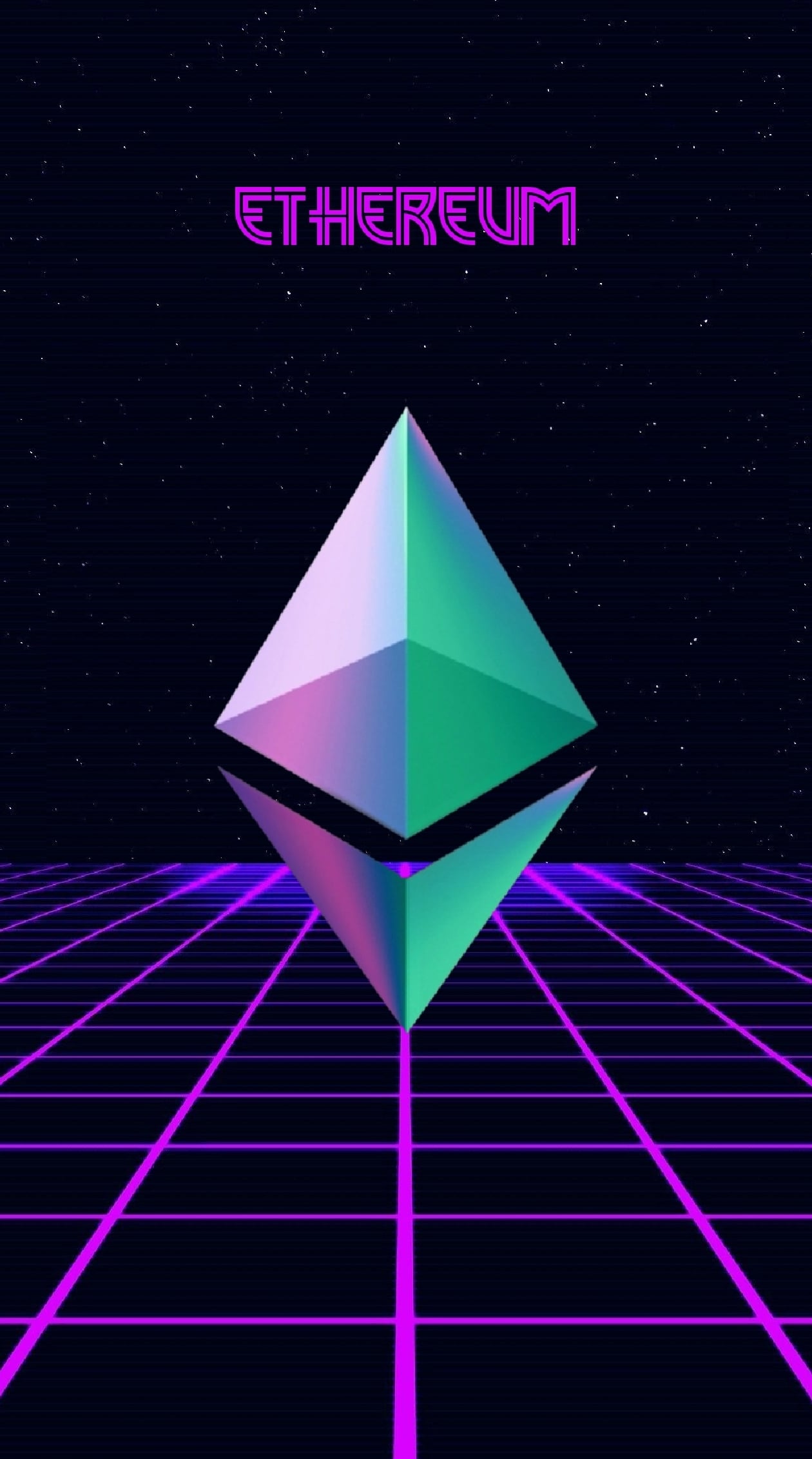Ethereum Wallpaper Art