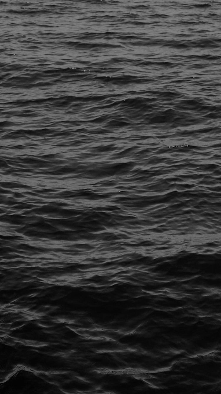iPhone 6 wallpaper. full of water sea dark bw deep ocean