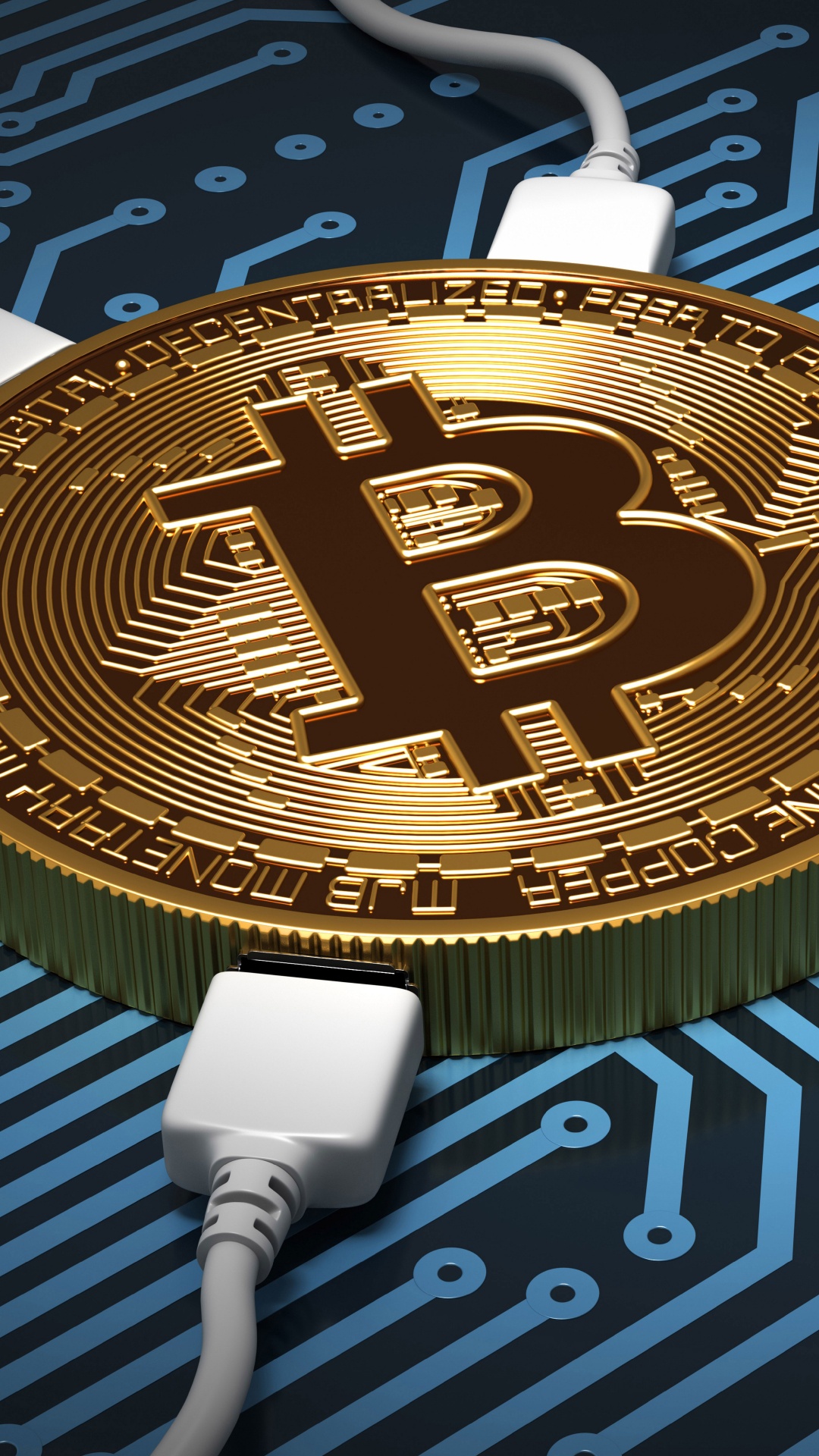 Bitcoin Wallpaper for IPhone 6S /7 /8 [Retina HD]