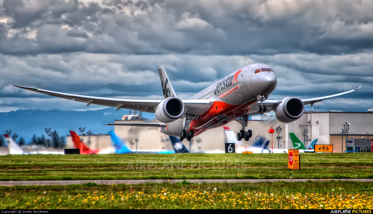 Photo Of Jetstar Airways Boeing 787 8 Dreamliner (VH VKE) By Andre Nordheim (Everett County / Paine Field, USA)