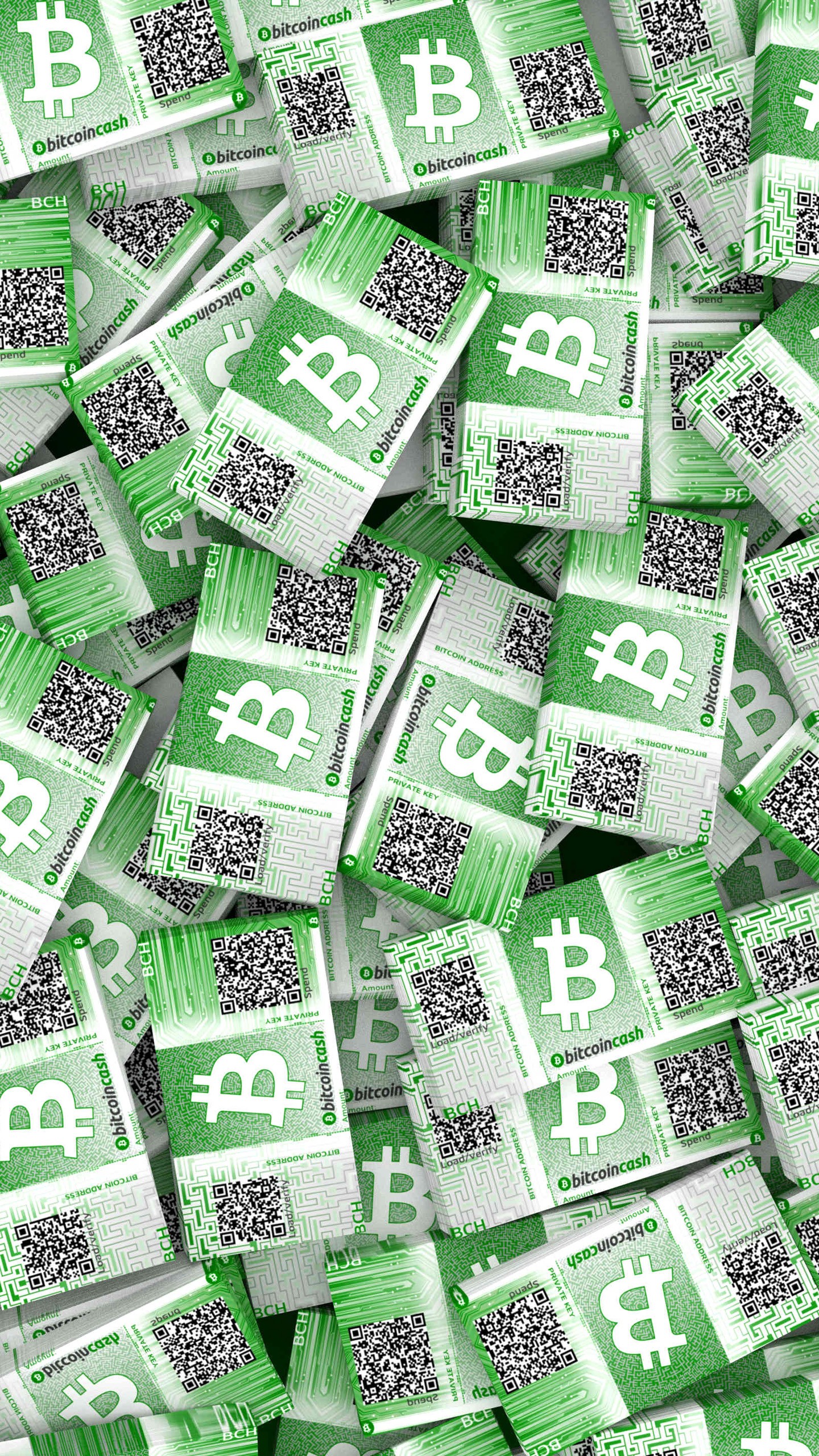 Bitcoin Cash 4K 5K HD Money Wallpaper