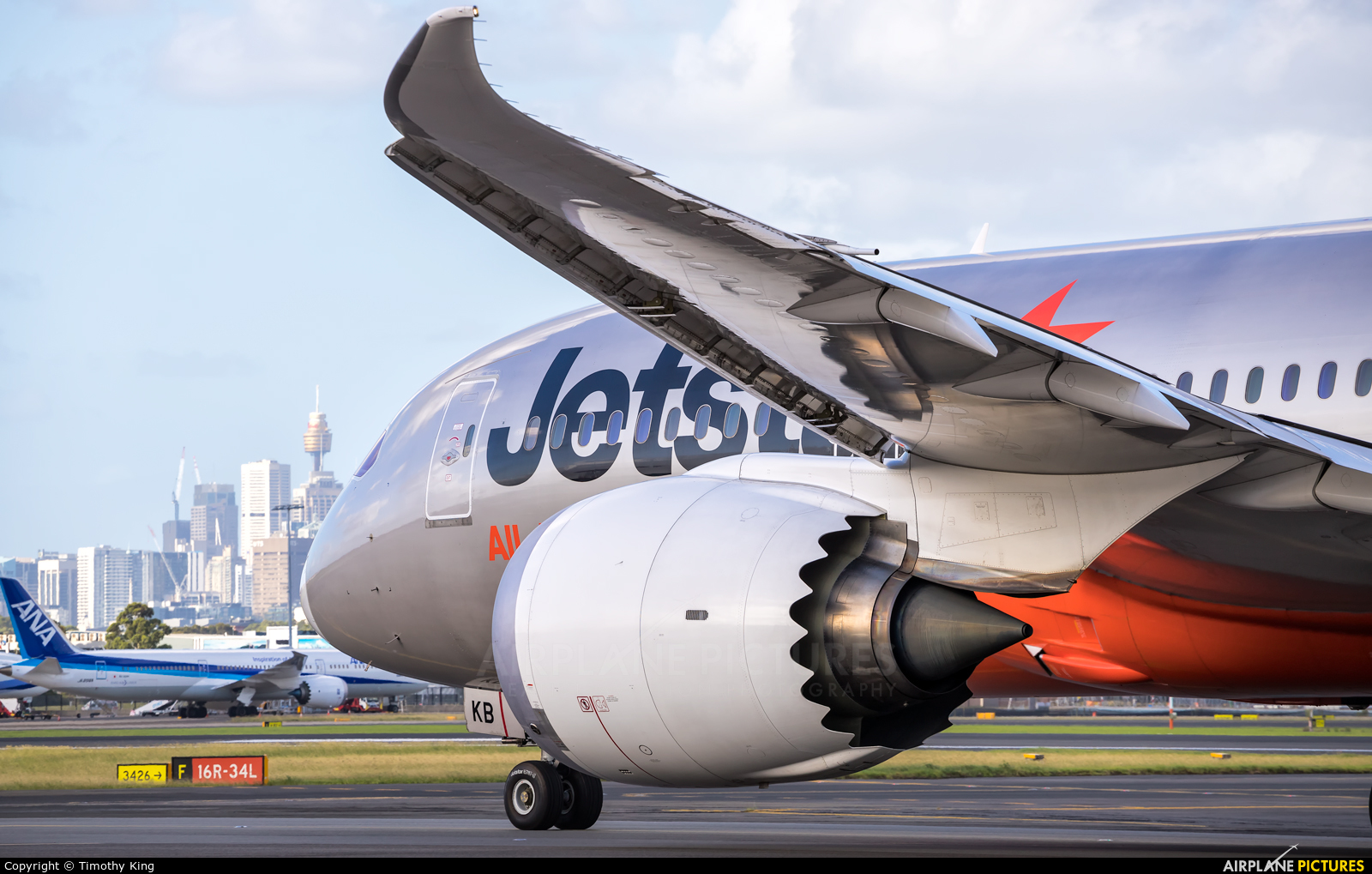 VH VKB Airways Boeing 787 8 Dreamliner At Sydney Smith Intl, NSW. Photo ID 1169384