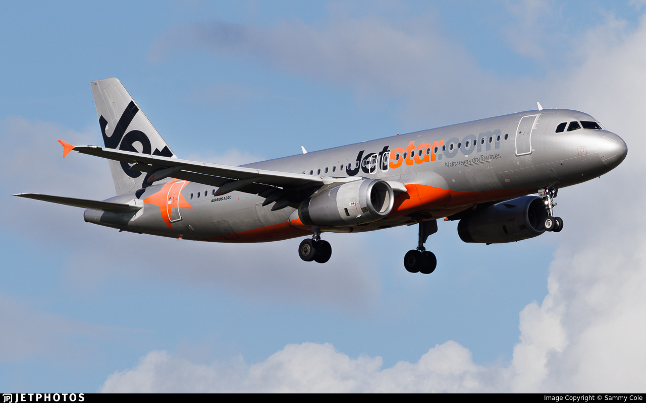 VH VGJ. Airbus A320 232. Jetstar Airways