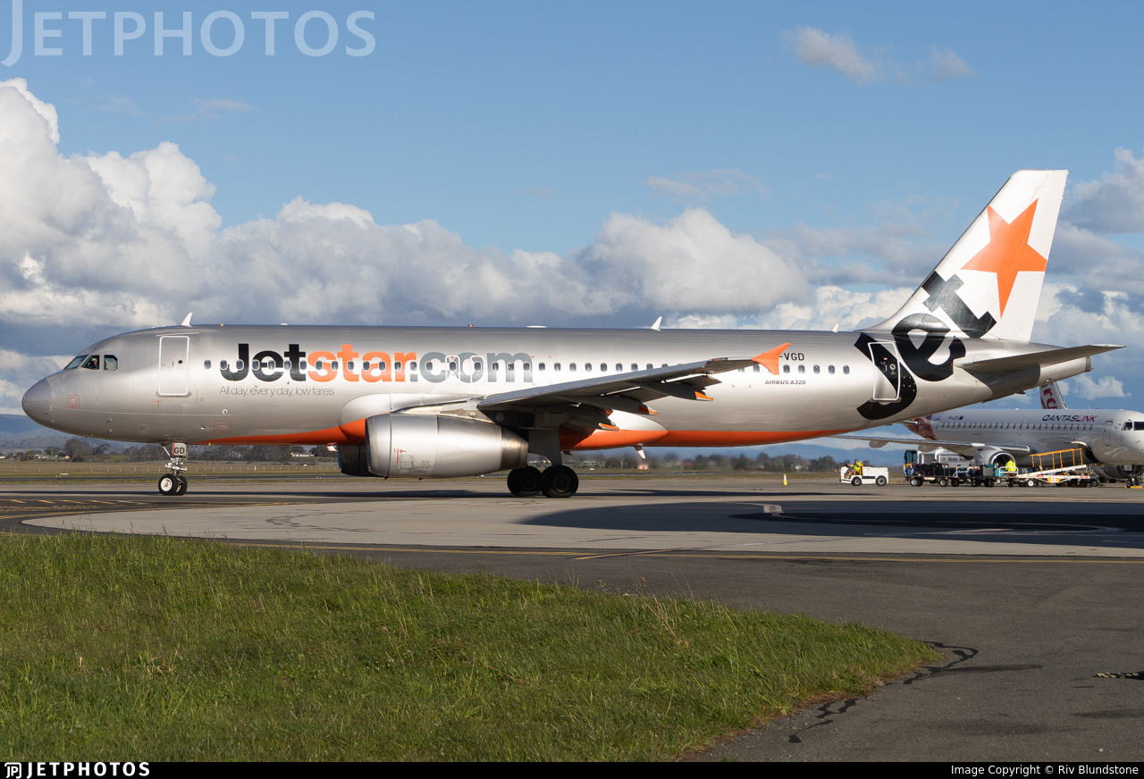 VH VGD. Airbus A320 232. Jetstar Airways