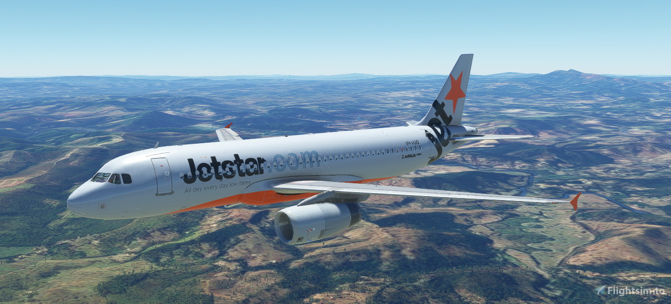 JETSTAR A320CEO [8K] for Microsoft Flight Simulator