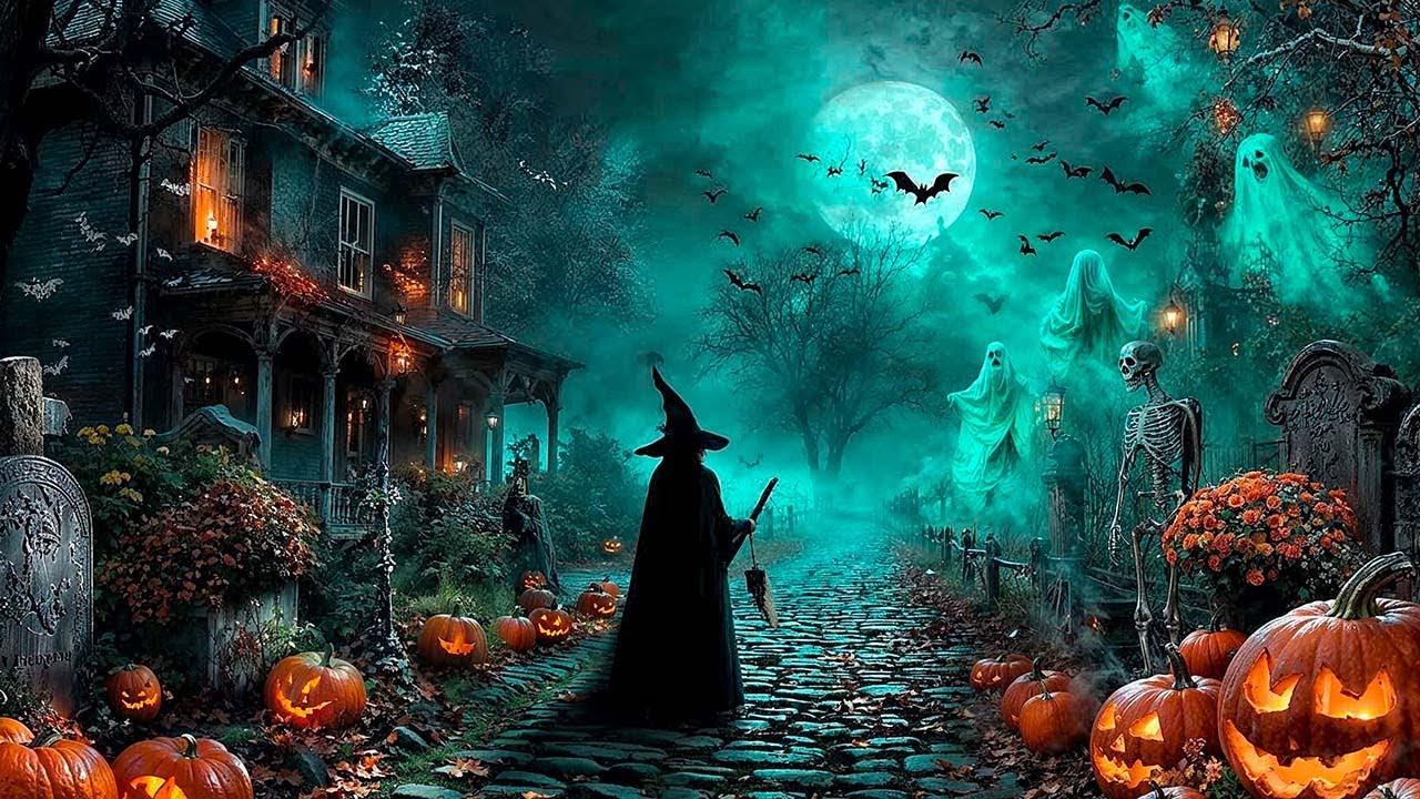 Relaxing Halloween Ambience 2025