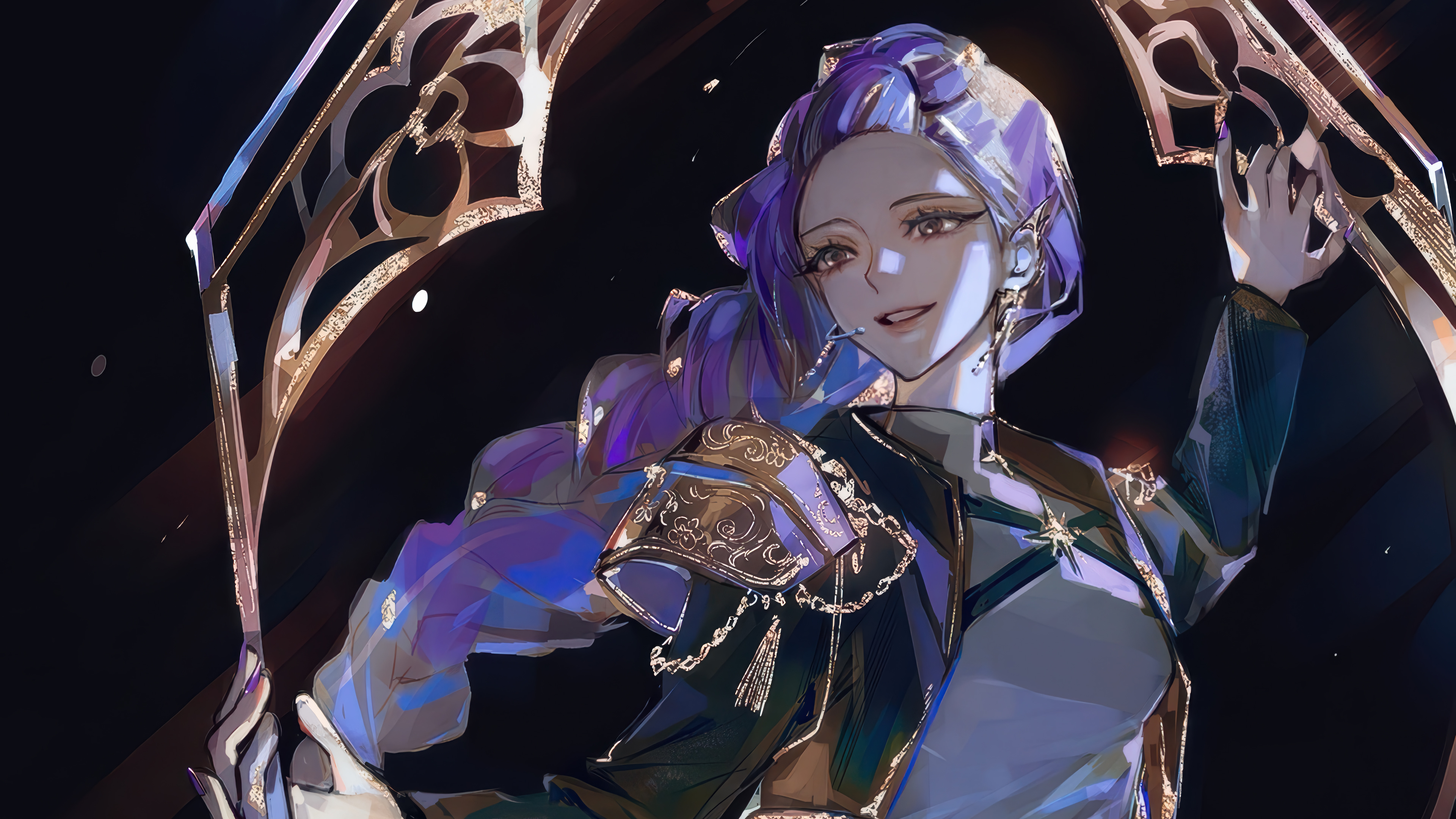 Rumi KPop Demon Hunters 4K Wallpaper HD PC