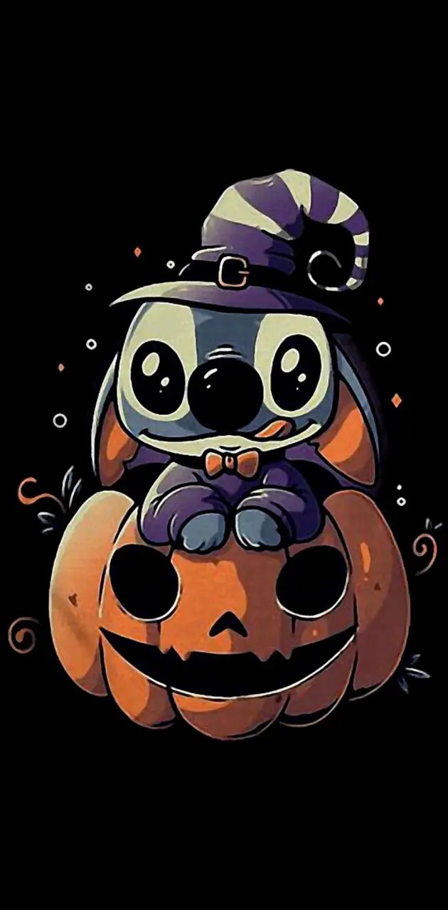 Halloween Stitch wallpaper