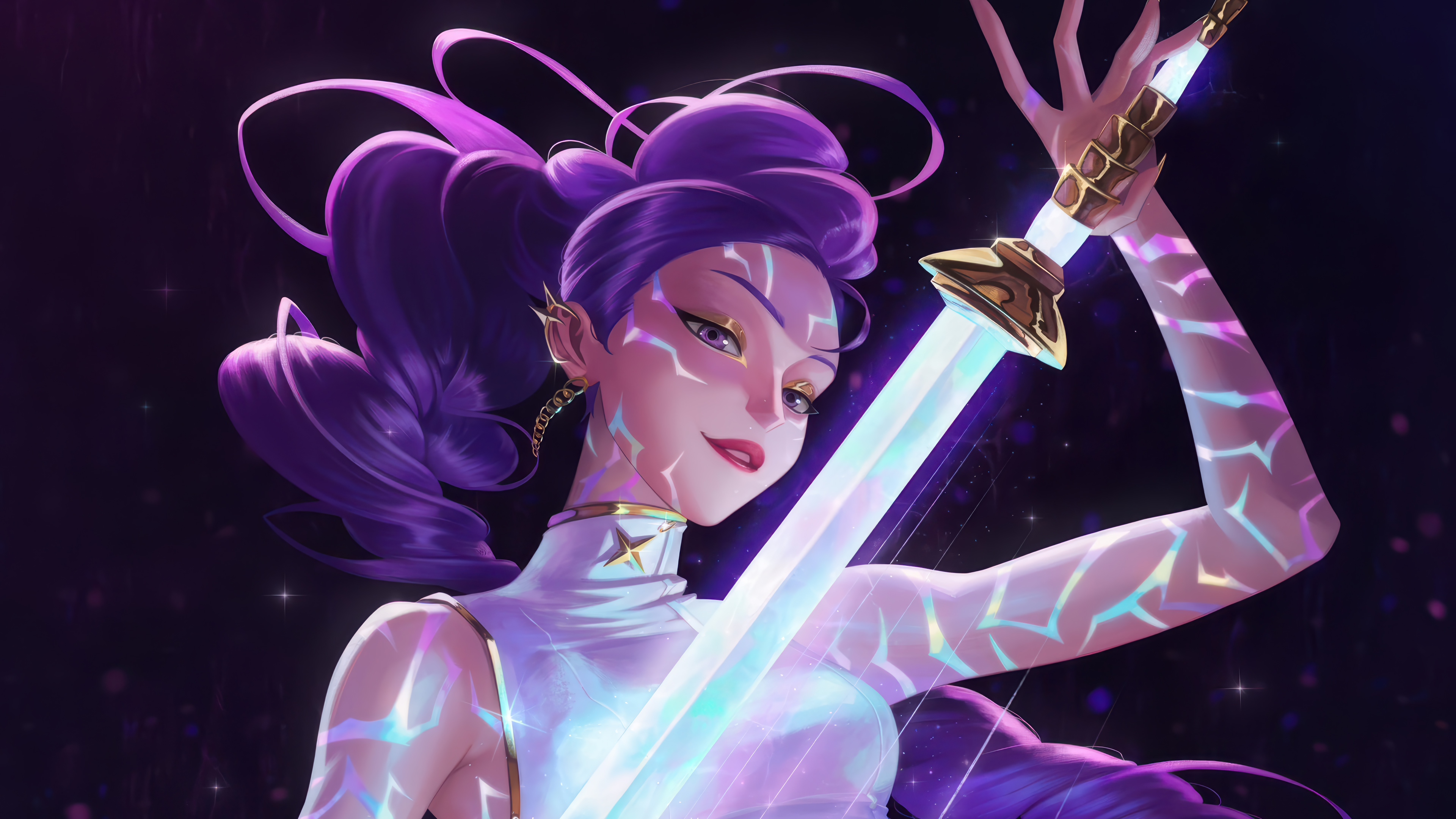 Rumi KPop Demon Hunters HUNTR X Wallpaper 4K HD PC