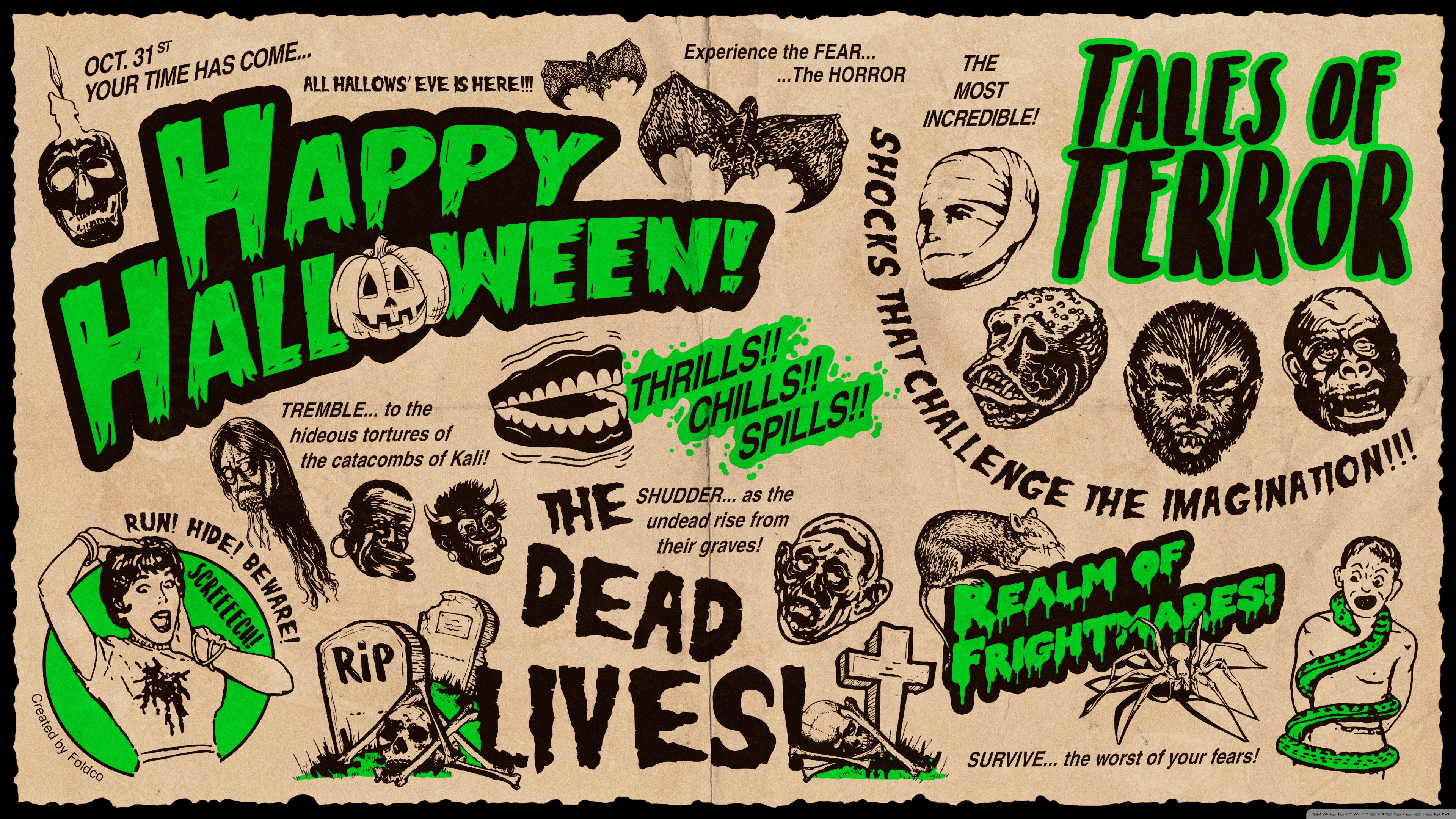 Halloween Horse Wallpaper