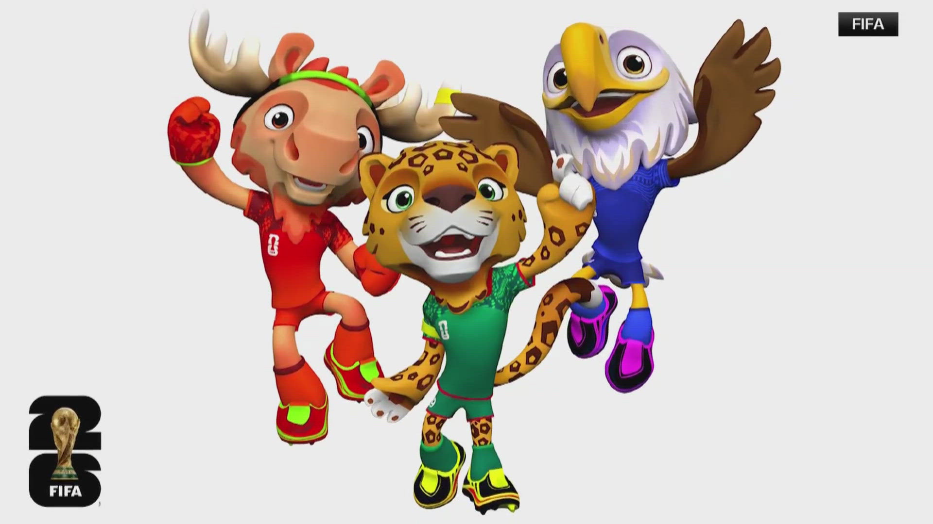 First image of 2026 World Cup mascots revealed