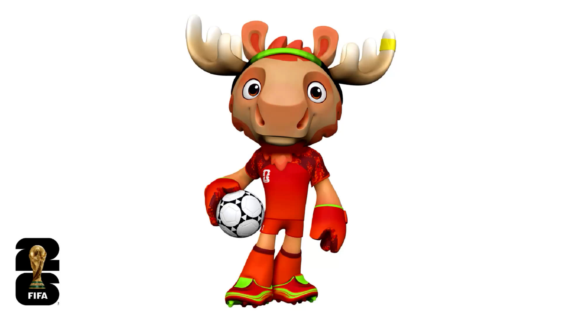 Meet Maple the Moose, Canada's mascot for the FIFA 2026 World Cup