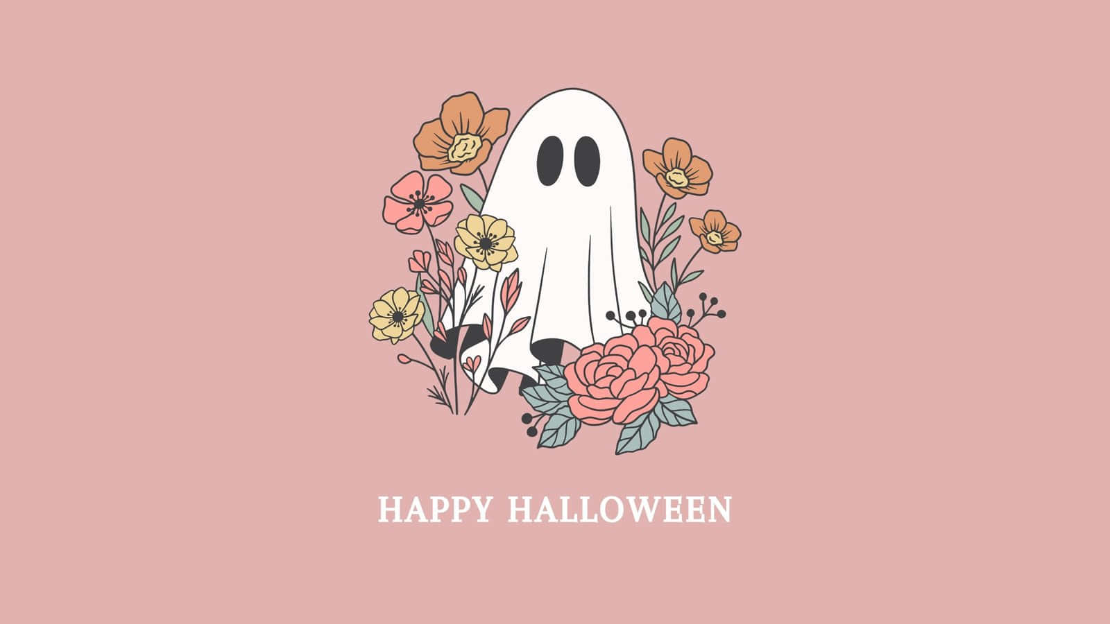 Girly Cute Halloween Wallpaper