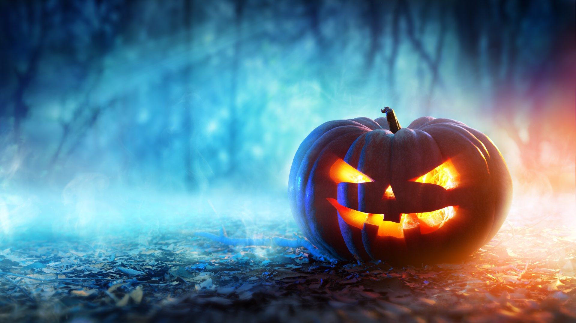 Spooky Halloween Delight 4K Ultra HD Wallpaper