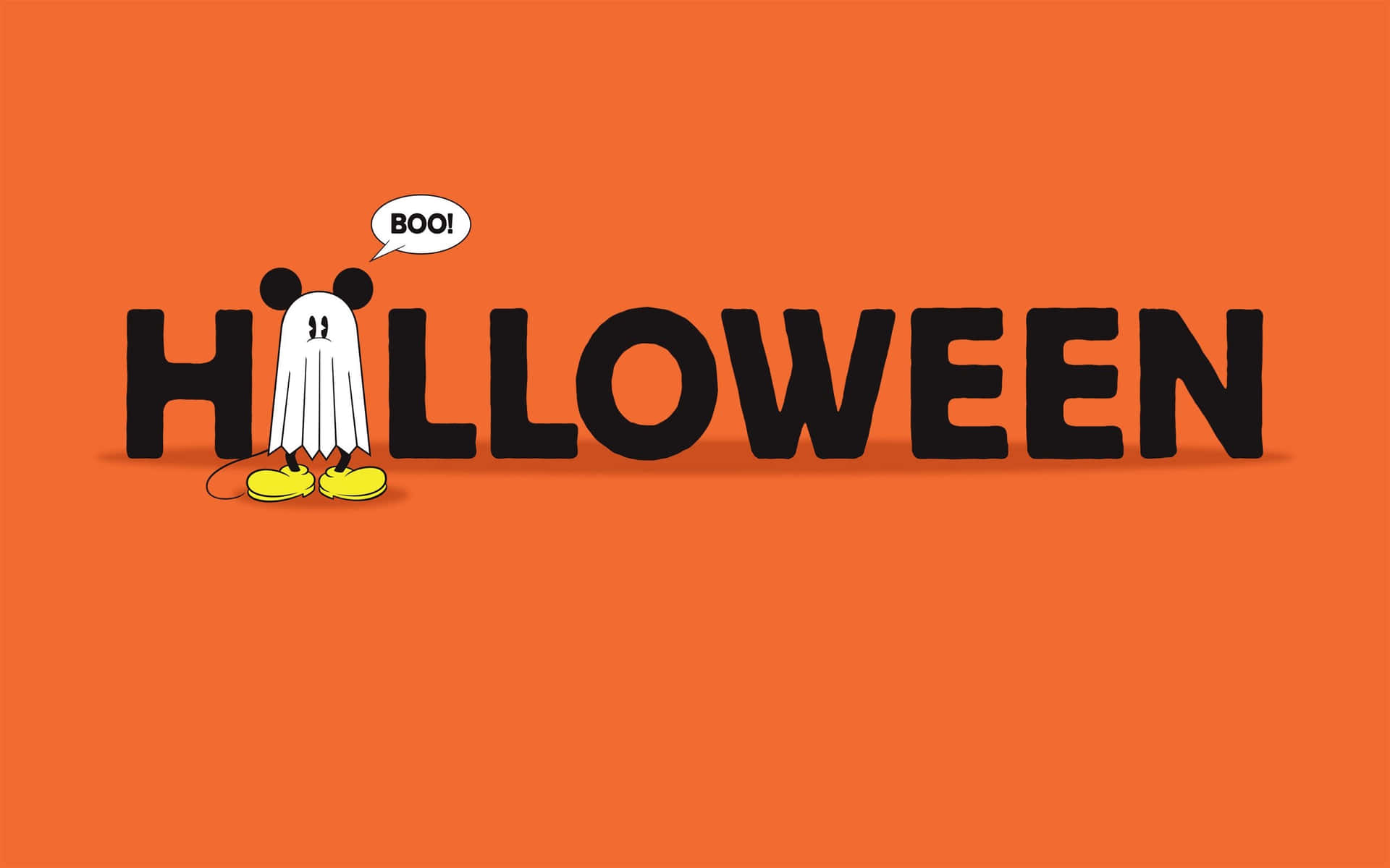 Download Orange Halloween Macbook Wallpaper