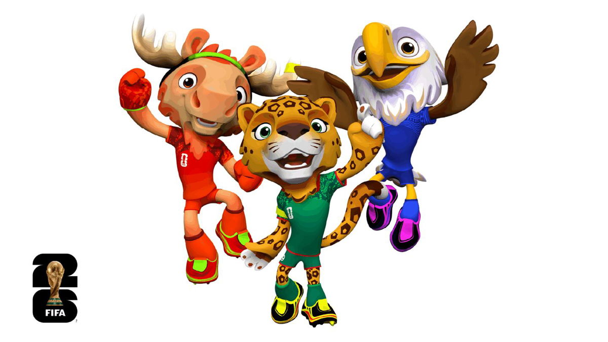 Meet Clutch, Maple and Zayu, the cute mascots set to star at FIFA's 2026 World Cup