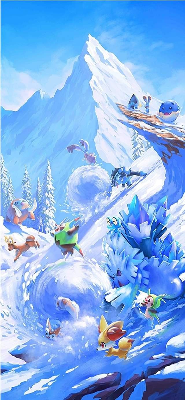 Pokémon Go Wallpaper Winter 2020