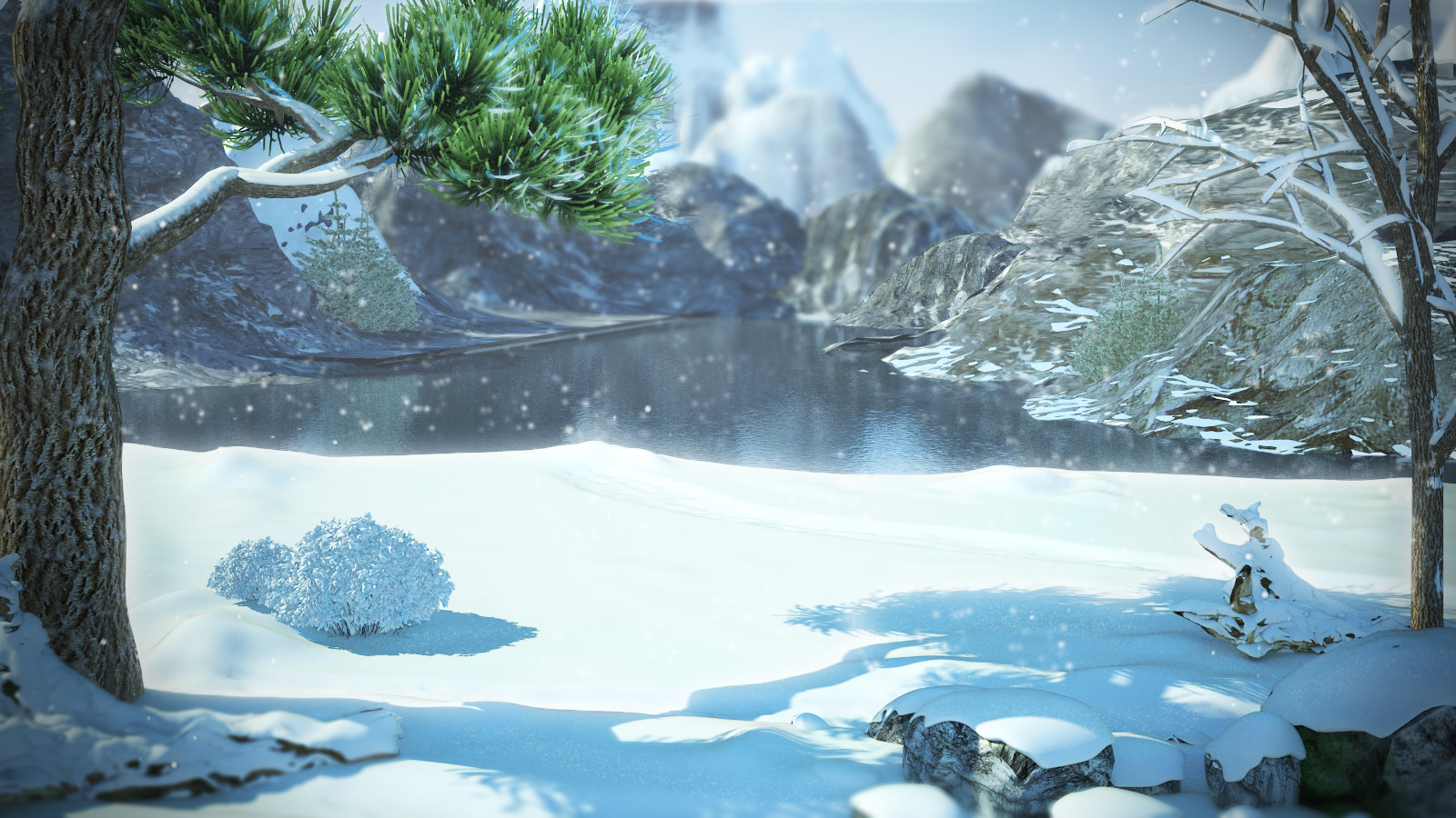 Winter scene