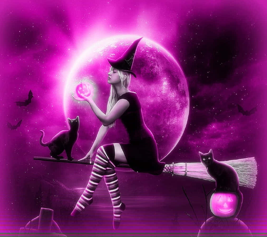 Halloween Witch Wallpaper