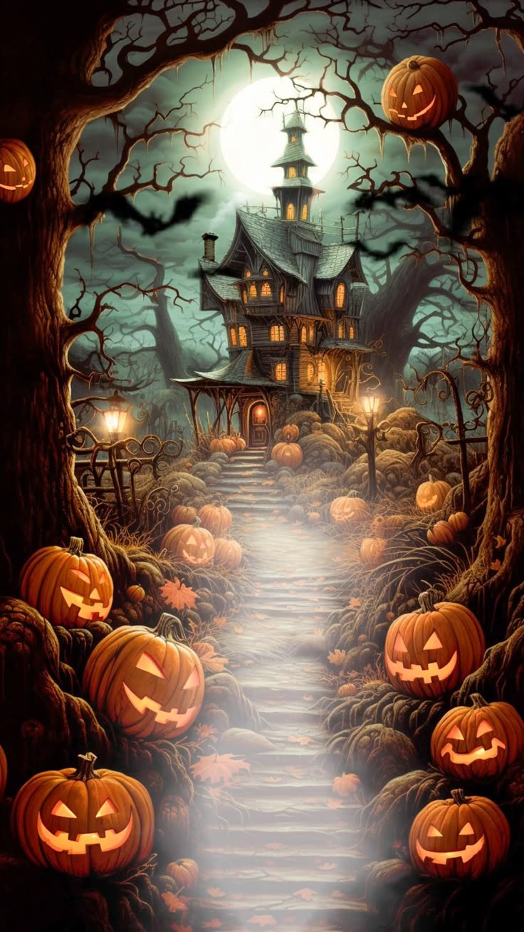 Autumn Haunted House