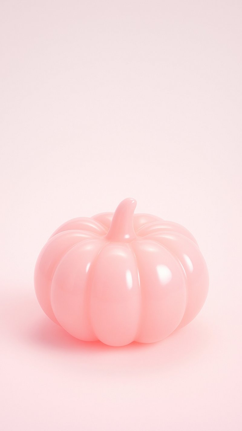 Pink Pumpkin iPhone Wallpaper Image Wallpaper