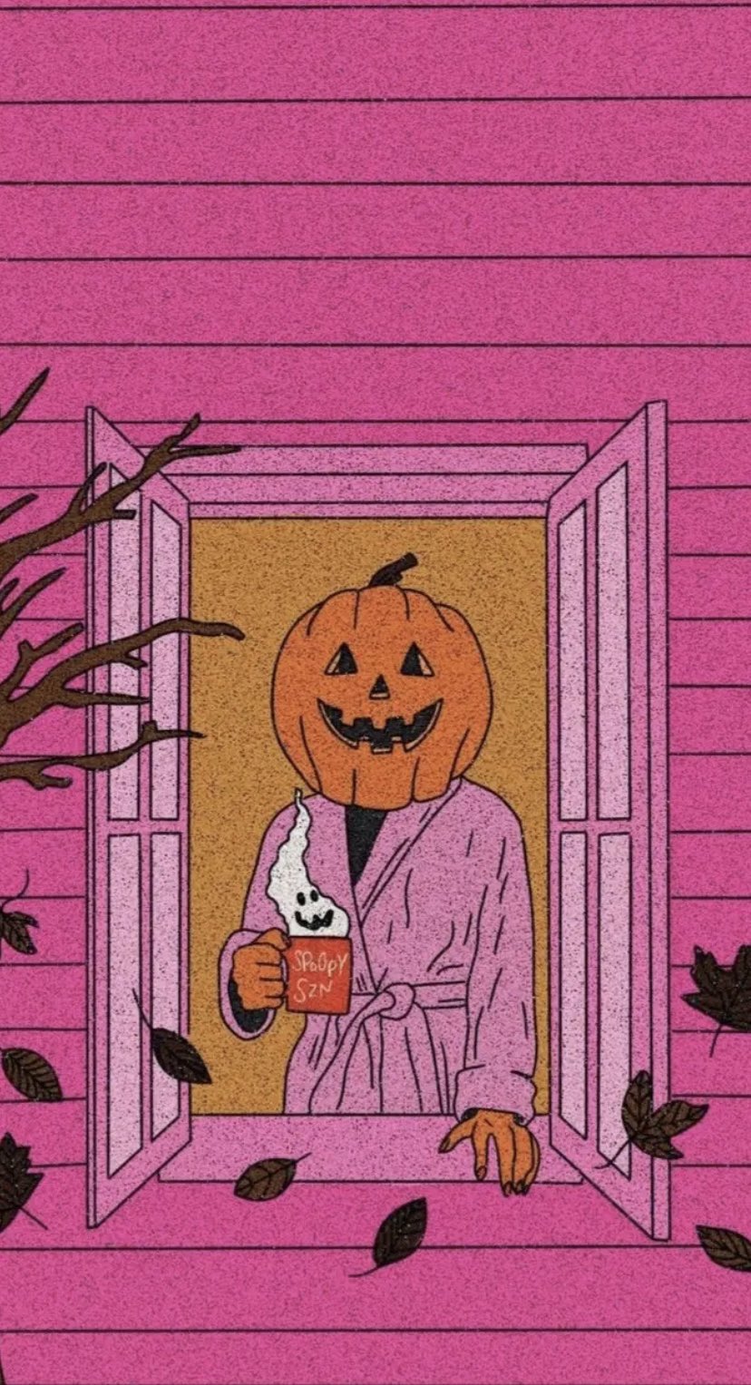 Halloween Pumpkin Phone Wallpaper