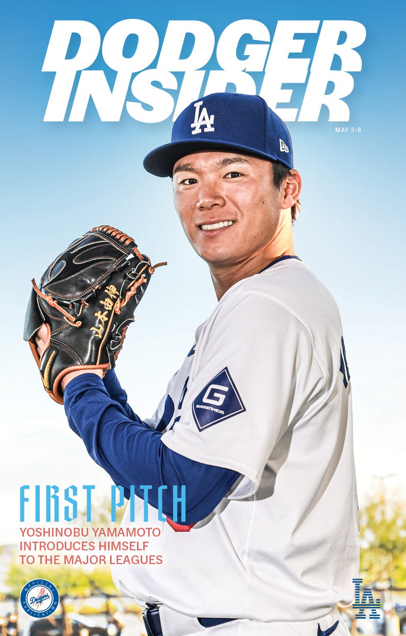 From Dodger Insider magazine: The pride and fire of Yoshinobu Yamamoto.