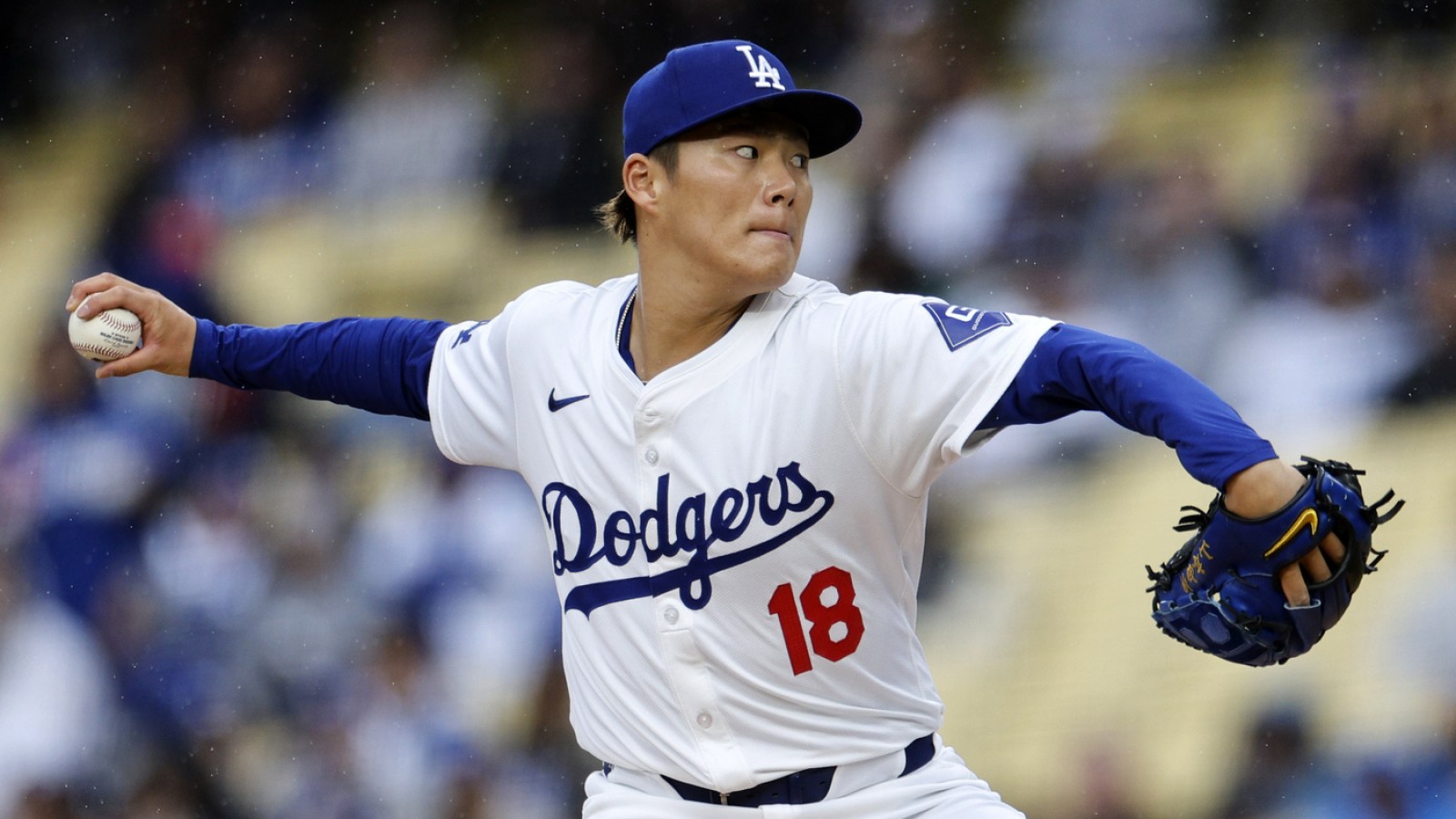 Dodgers' Yoshinobu Yamamoto ready to take his new aura on the road