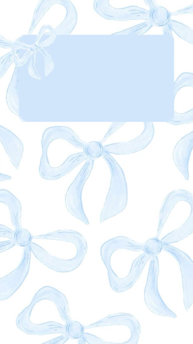 Cute summer wallpaper. Bow wallpaper iphone, Blue wallpaper iphone, Cute blue wallpaper