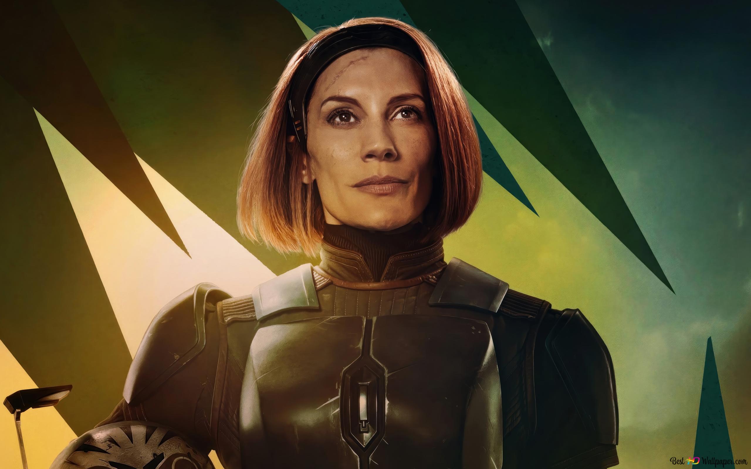 Bo Katan Kryze From The Mandalorian 4K Wallpaper Download