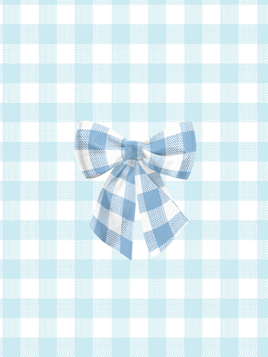'Barbie™ Gingham Bow' Wallpaper by Barbie™