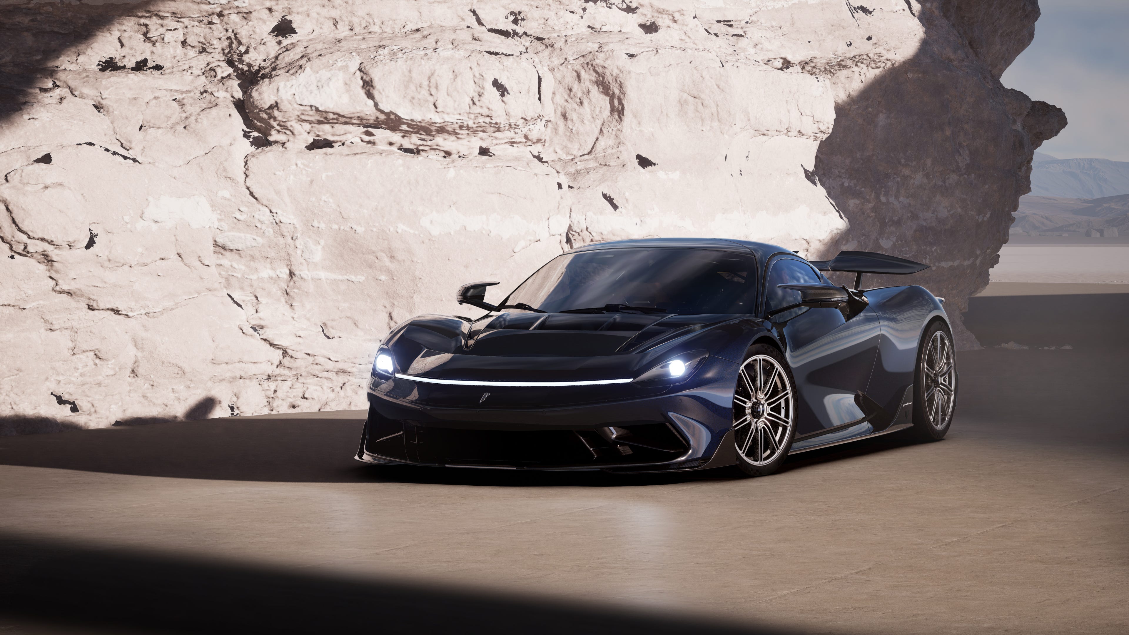 Billionaire Bruce Wayne's Pininfarina Battista Photo