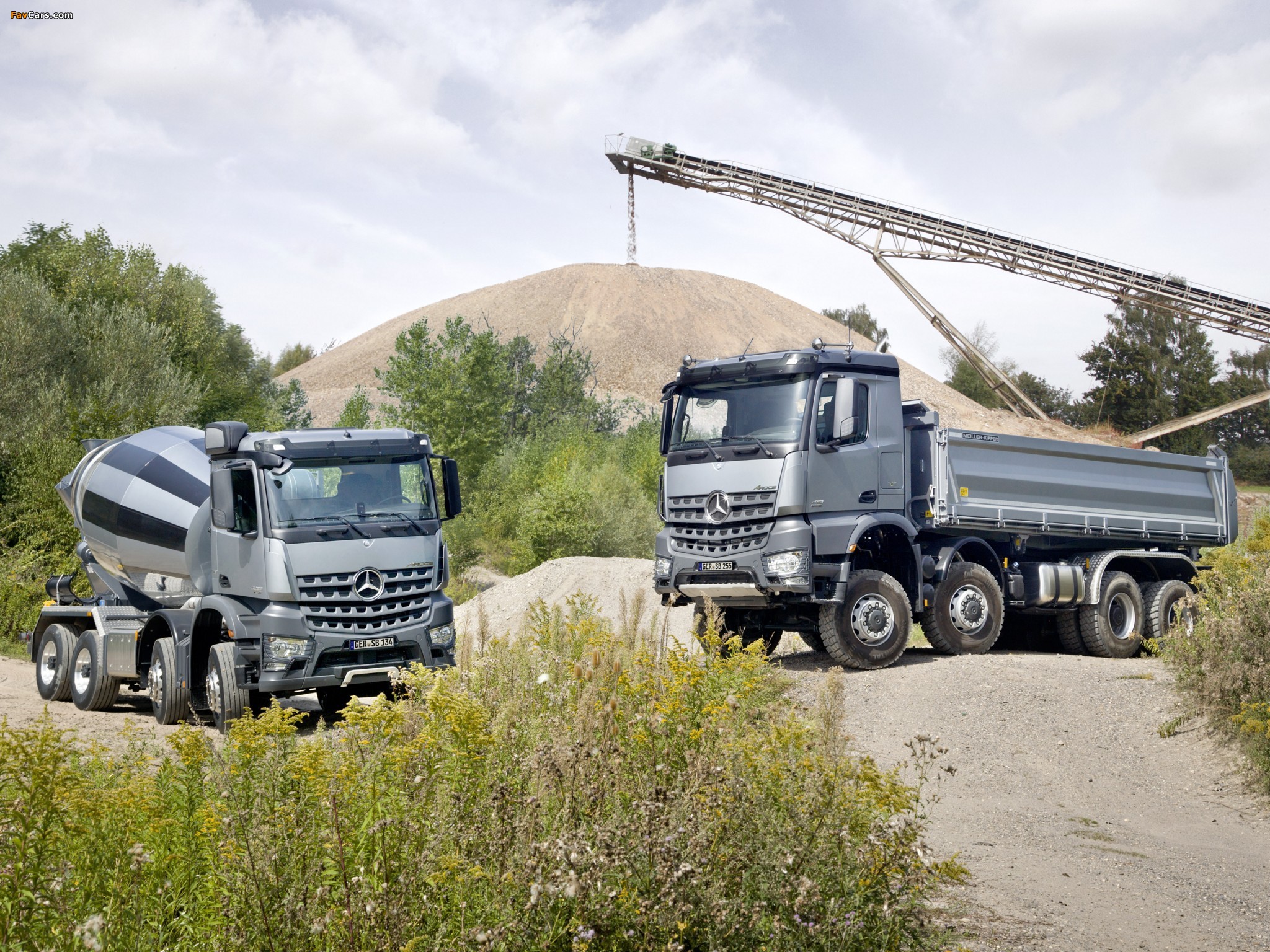 Mercedes Benz Arocs Image (2048x1536)