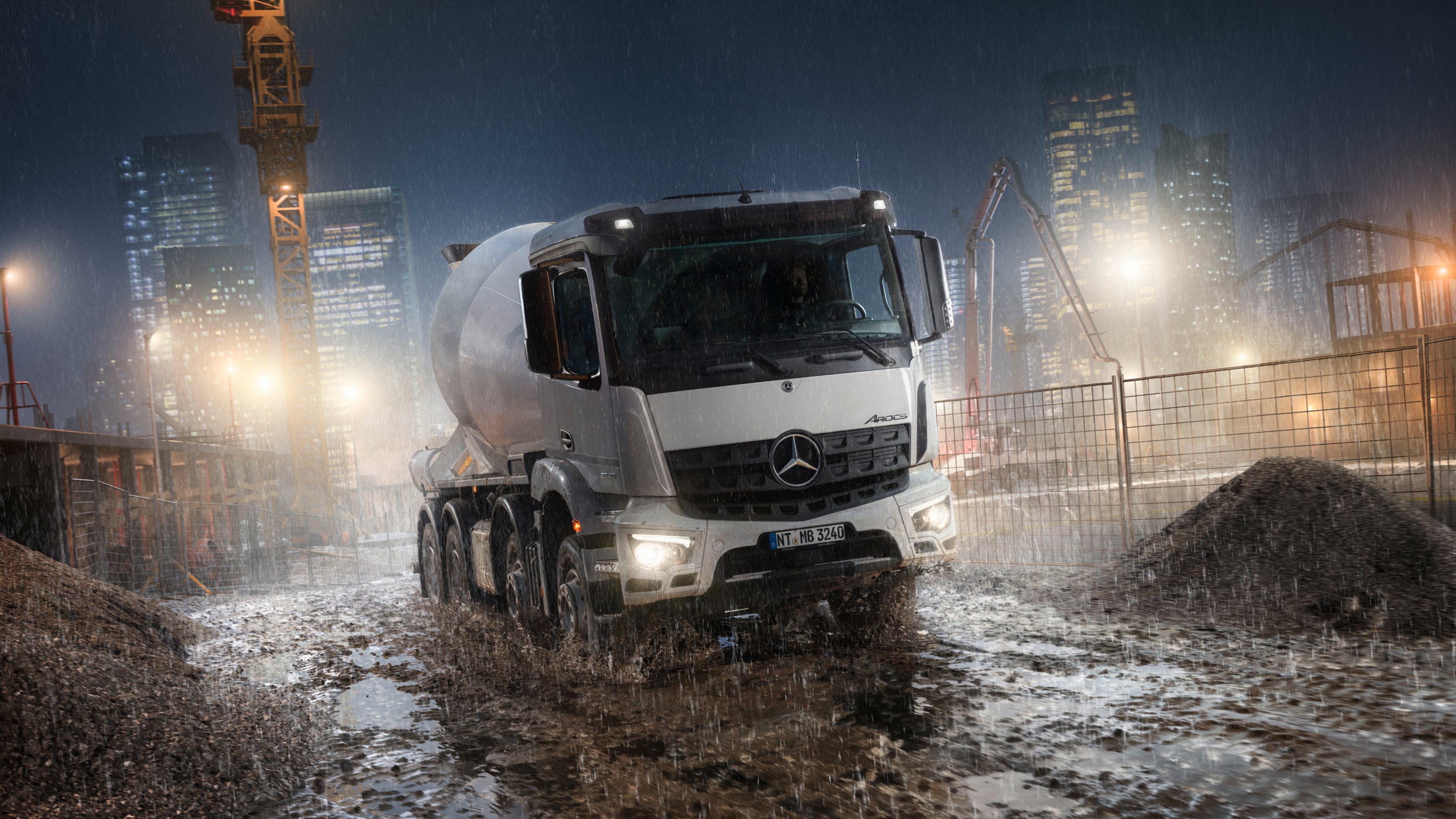 Arocs. Mercedes Benz Trucks International