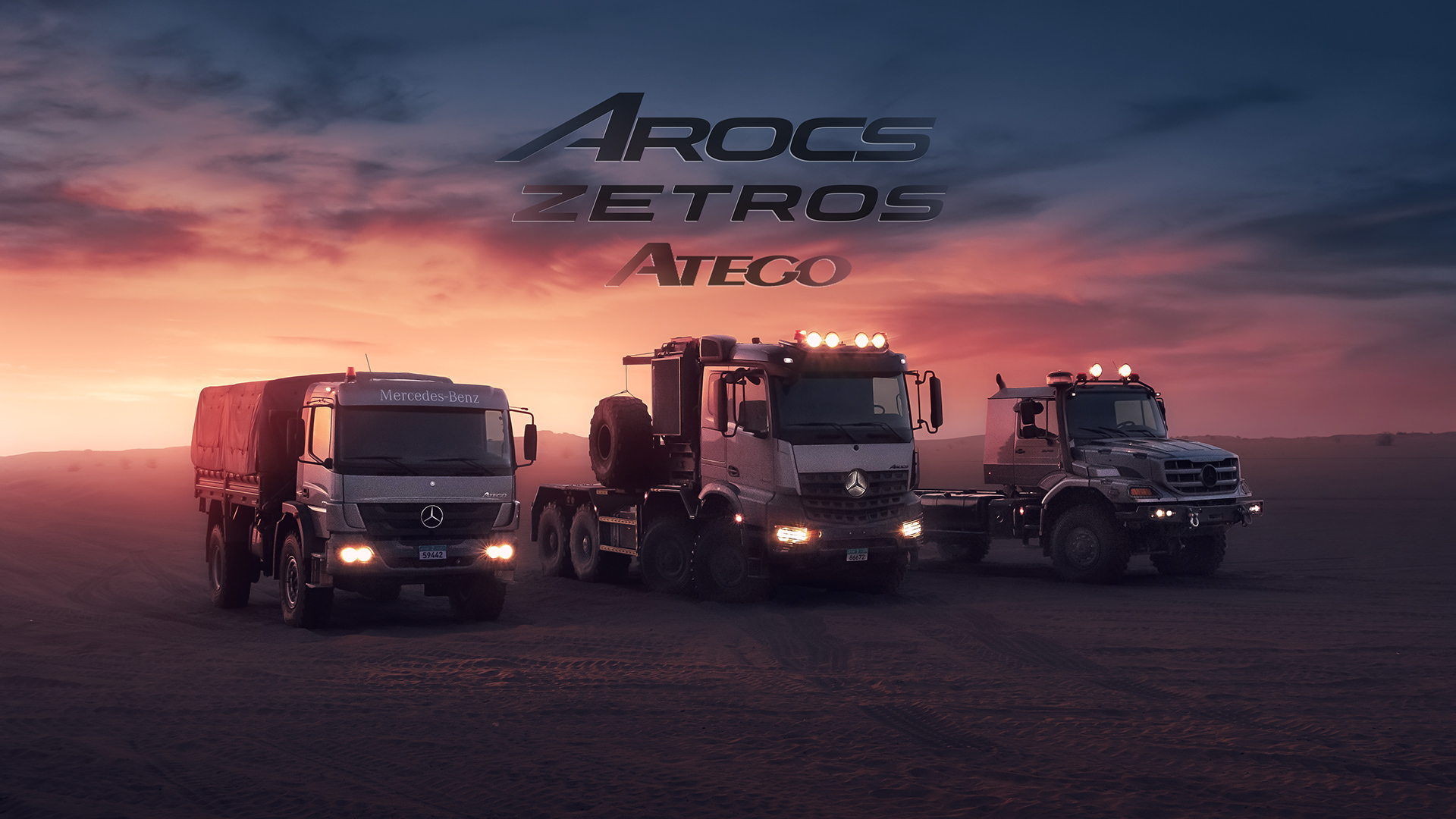 Mercedes Benz Military Trucks. Image - Behance