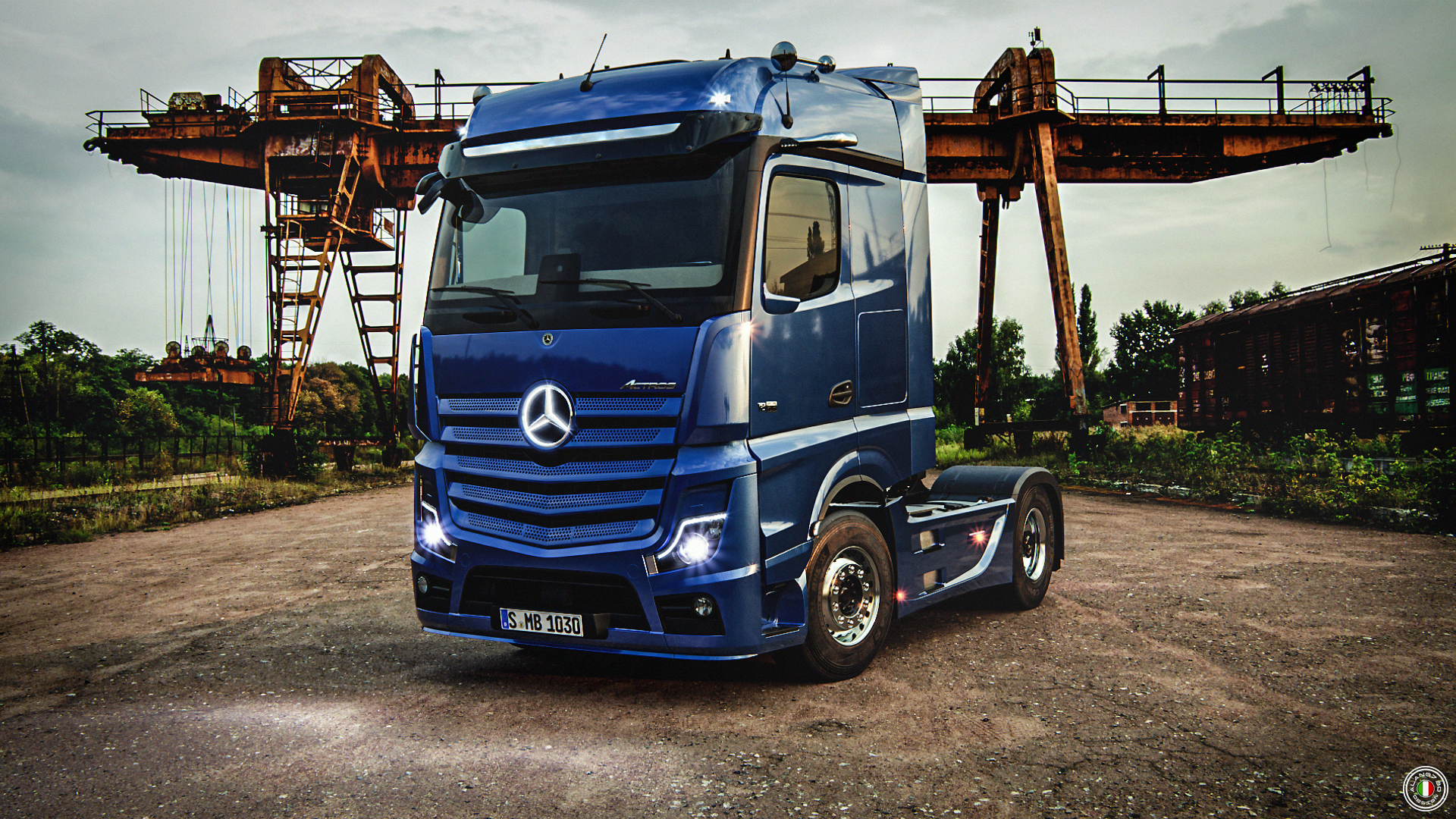 Render Benz Actros Mirrors Cam 2020 By Alang7™
