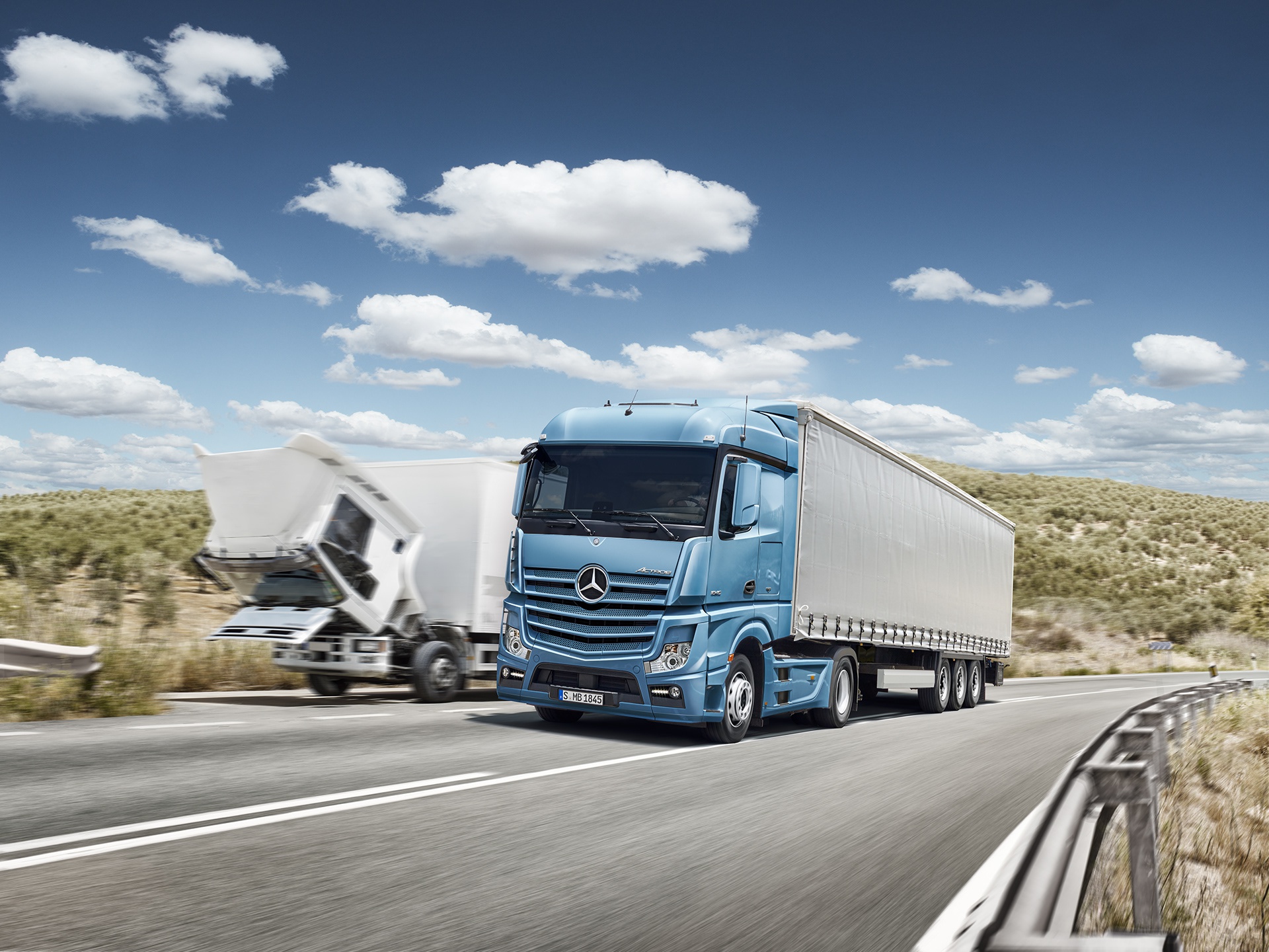 Wallpaper Germany, Truck, Mercedes Benz Actros For Mobile And Desktop, Section Mercedes, Resolution 1920x1440