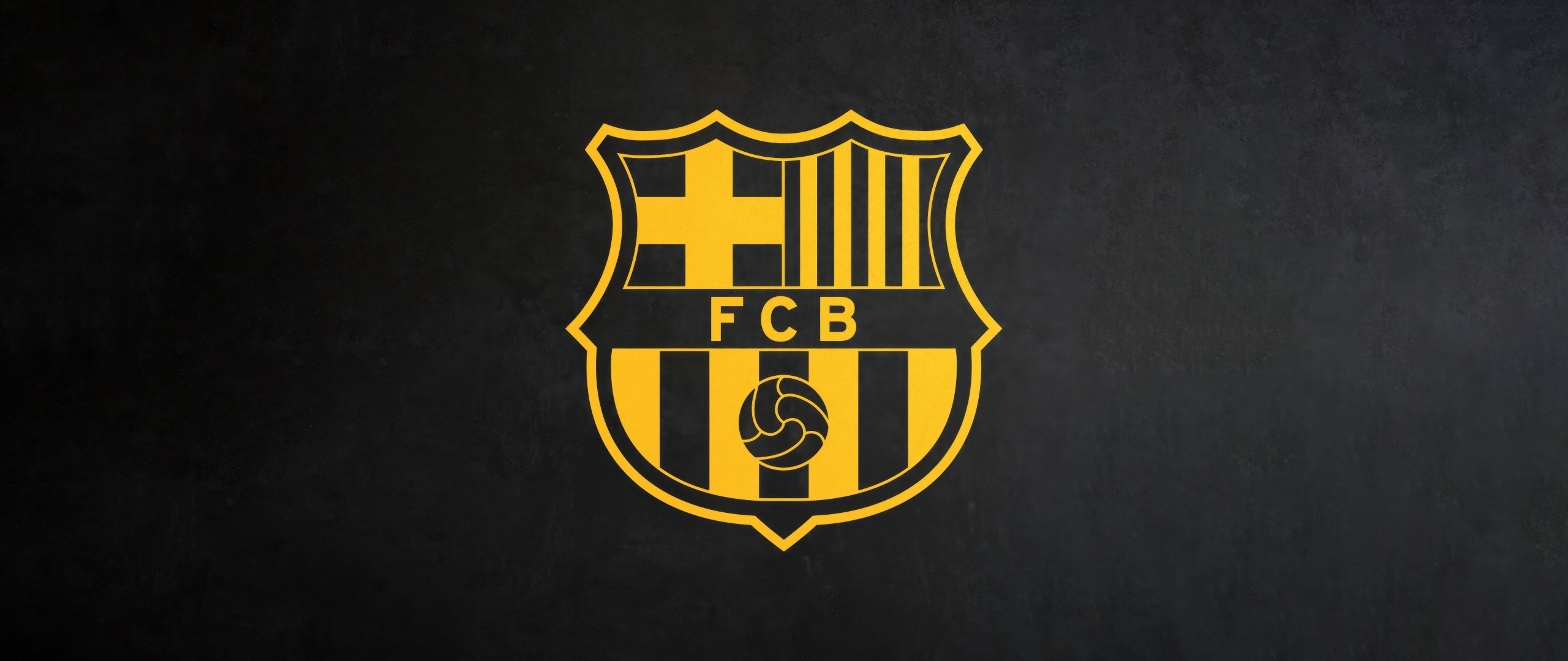 FCB Crest Wallpaper 4K, Dark background, 5K, FC Barcelona