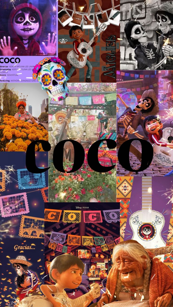 Disney's Pixar's Coco. Cartoon wallpaper, Disney wallpaper, Movie