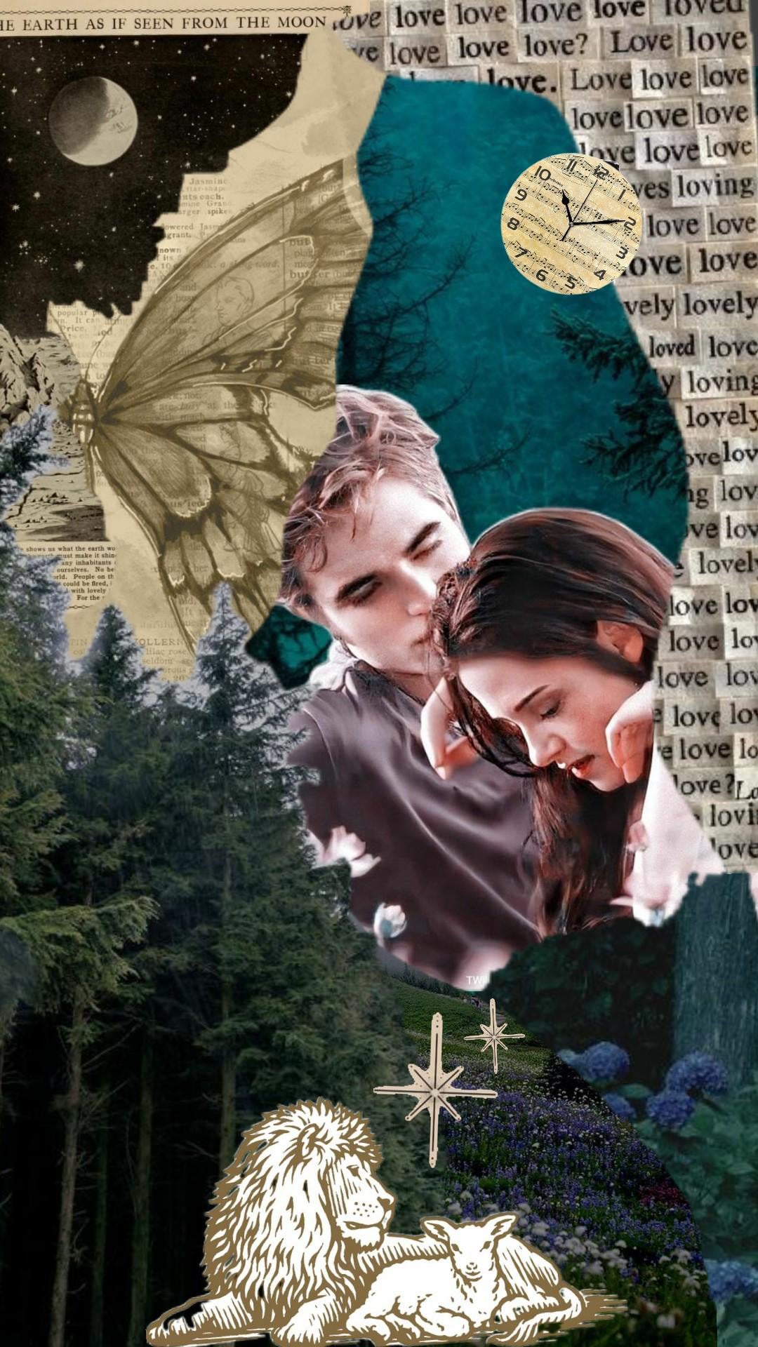 I made a Twilight wallpaper using