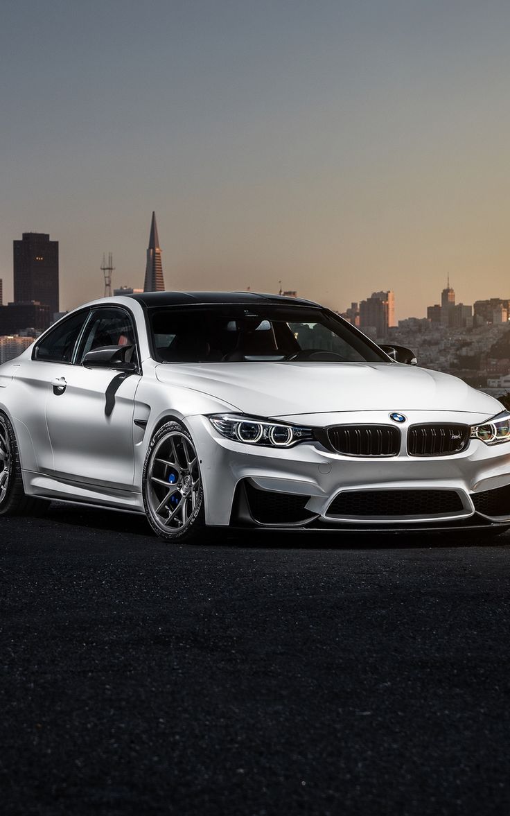 Wallpaper f82 bmw m4 front view white