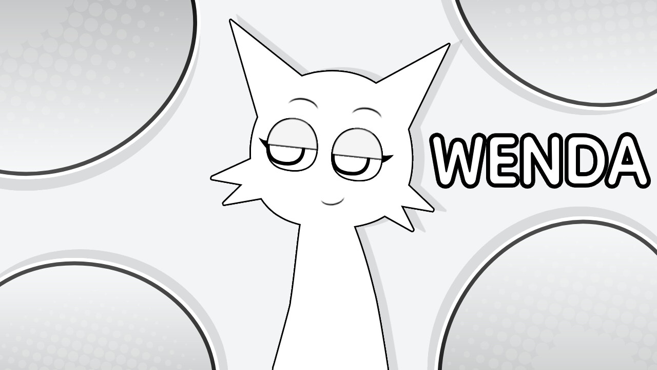 Sprunki Wenda Background Wallpaper