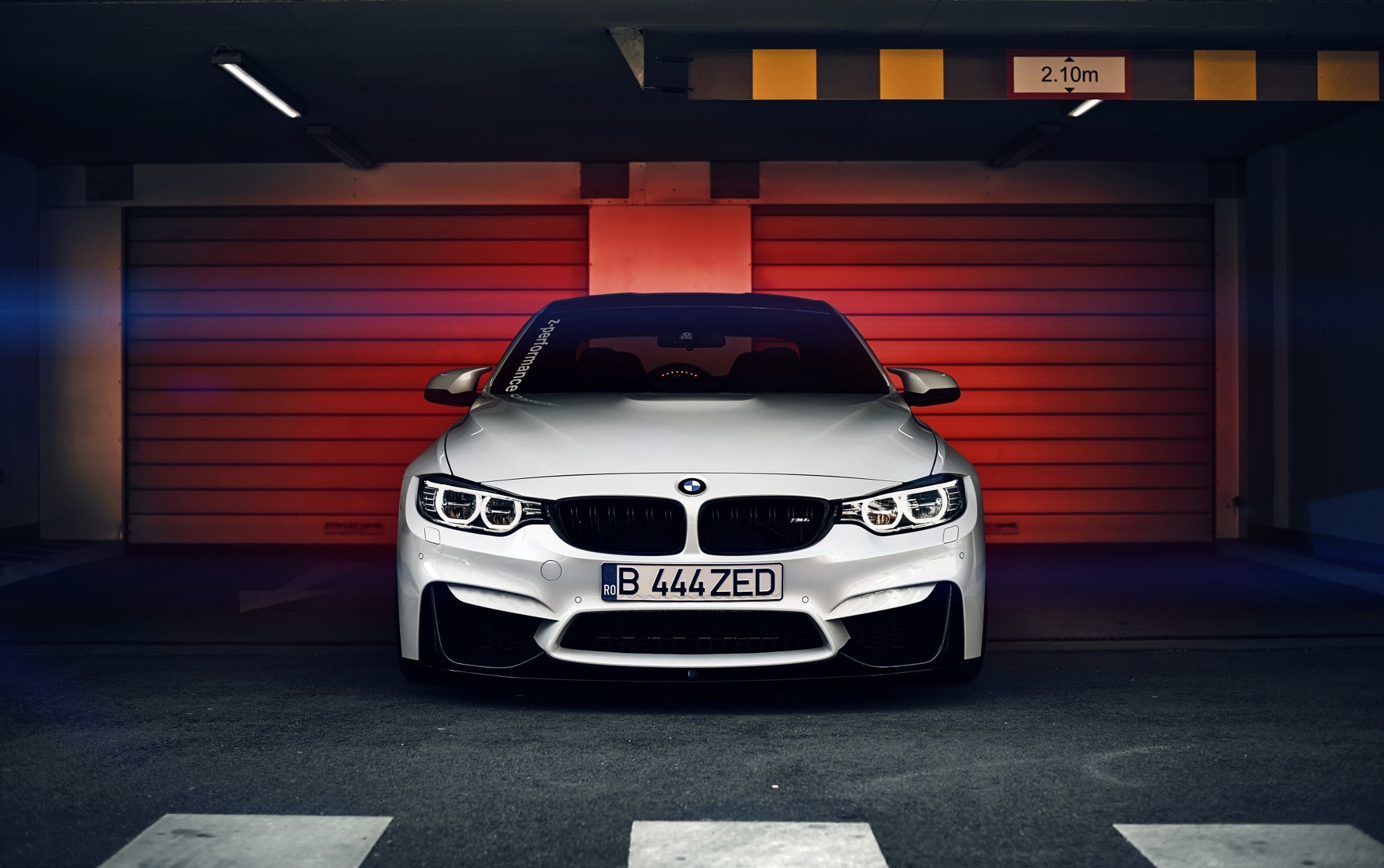 Wallpaper BMW, white, Front, Coupe, F82 for mobile and desktop, section bmw, resolution 2048x1285
